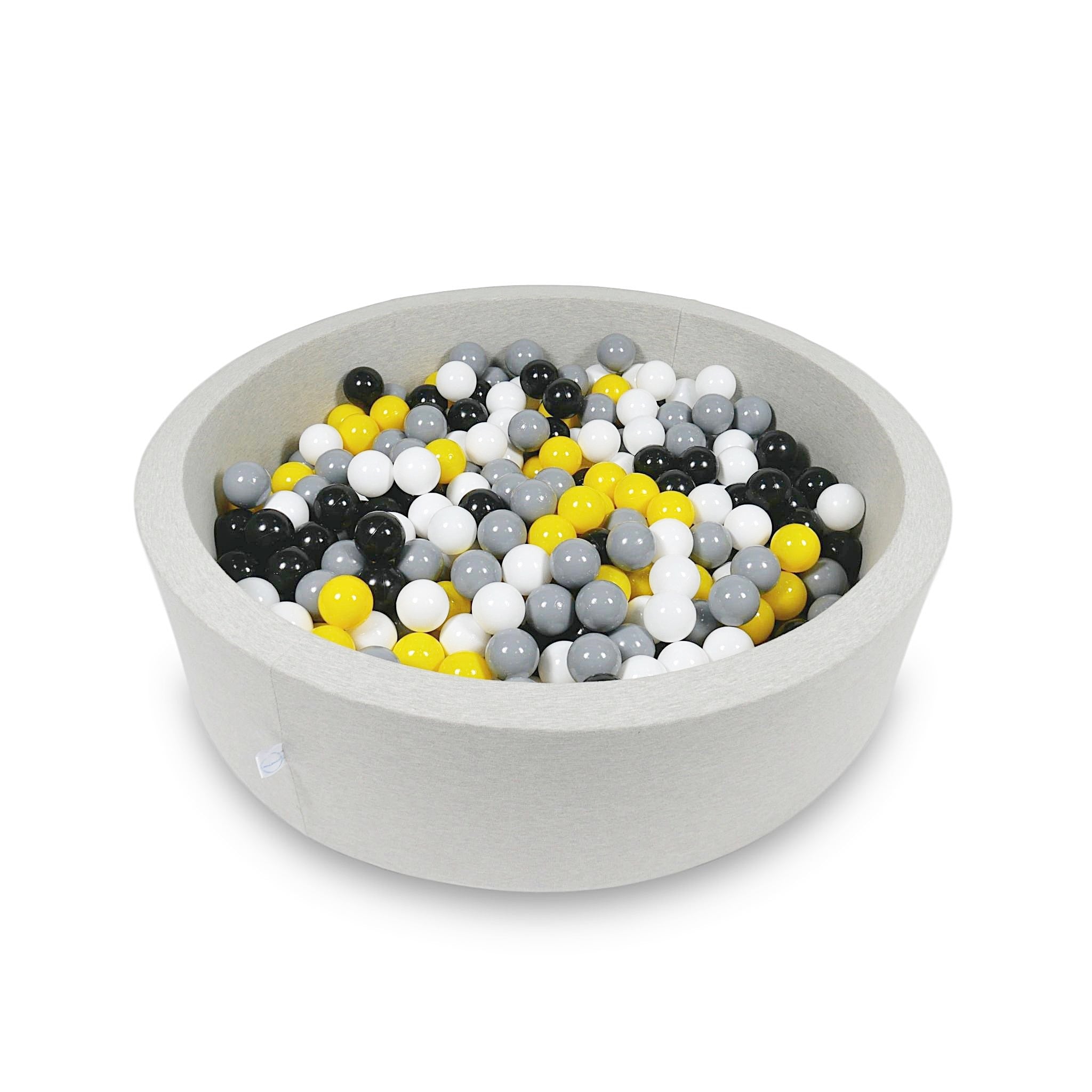 Light Gray Ball Pit 110x30 cm with 400 balls
