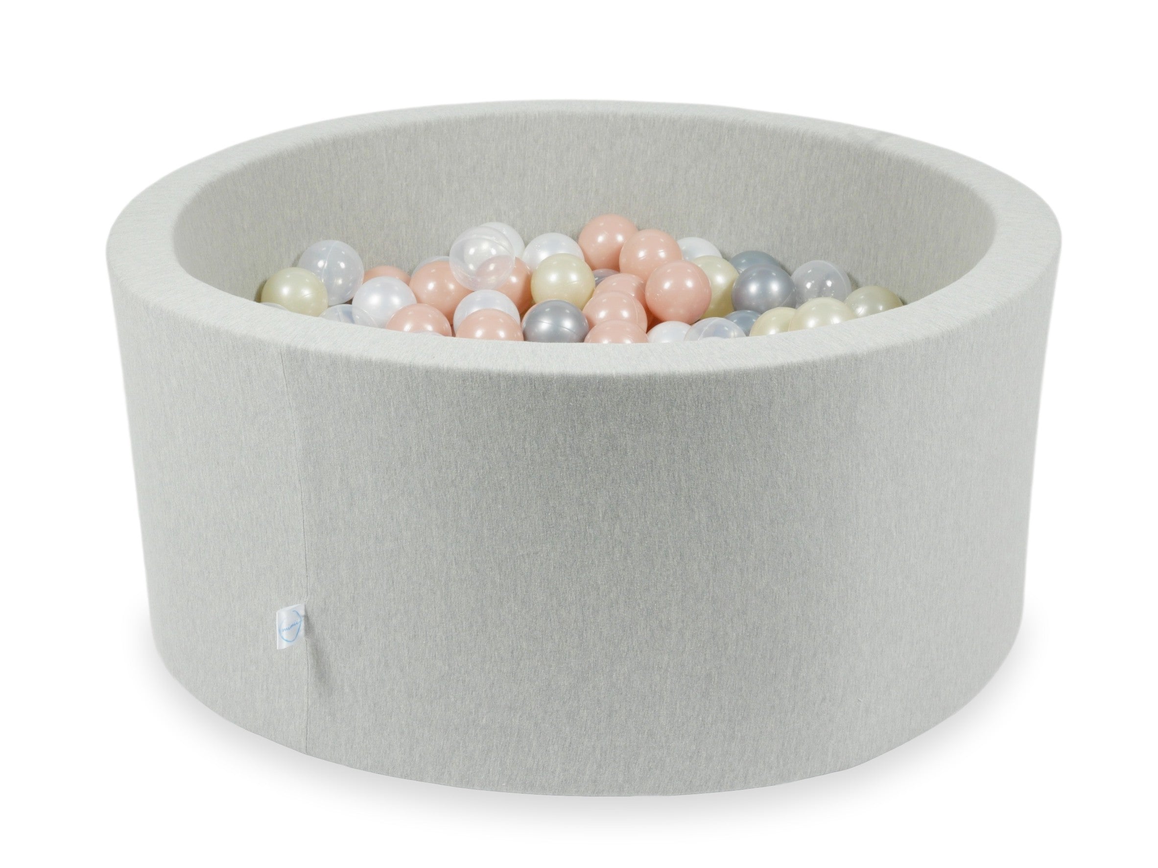 90x40 cm Light Gray Ball Pit with 300 Balls