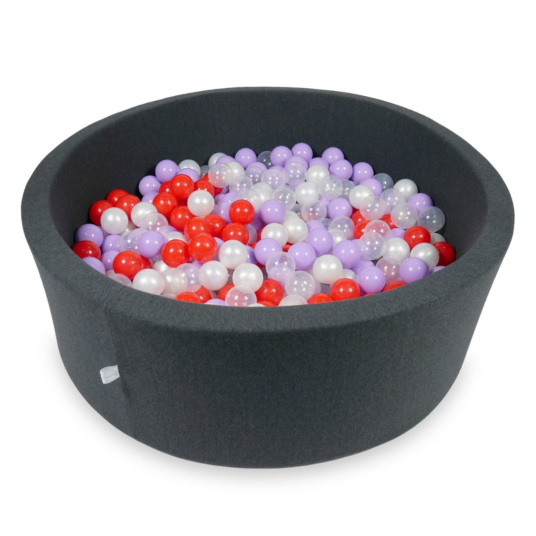 Graphite ball pit 110x40 cm with 500 balls