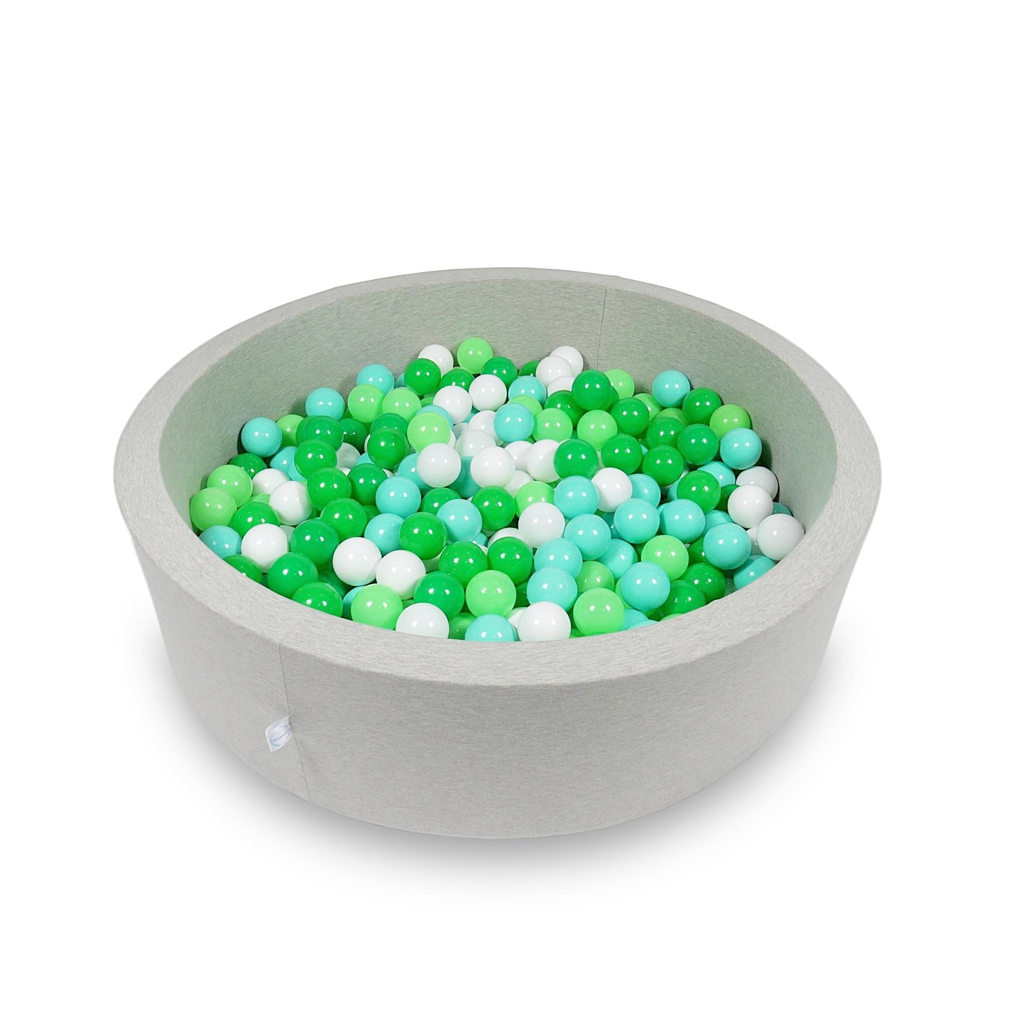 Light Gray Ball Pit 110x30 cm with 400 balls