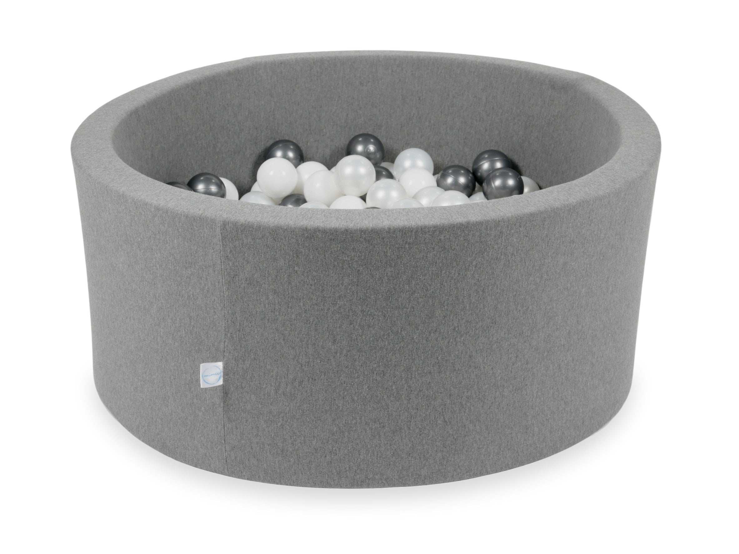 90x40 cm Gray Ball Pit with 300 Balls