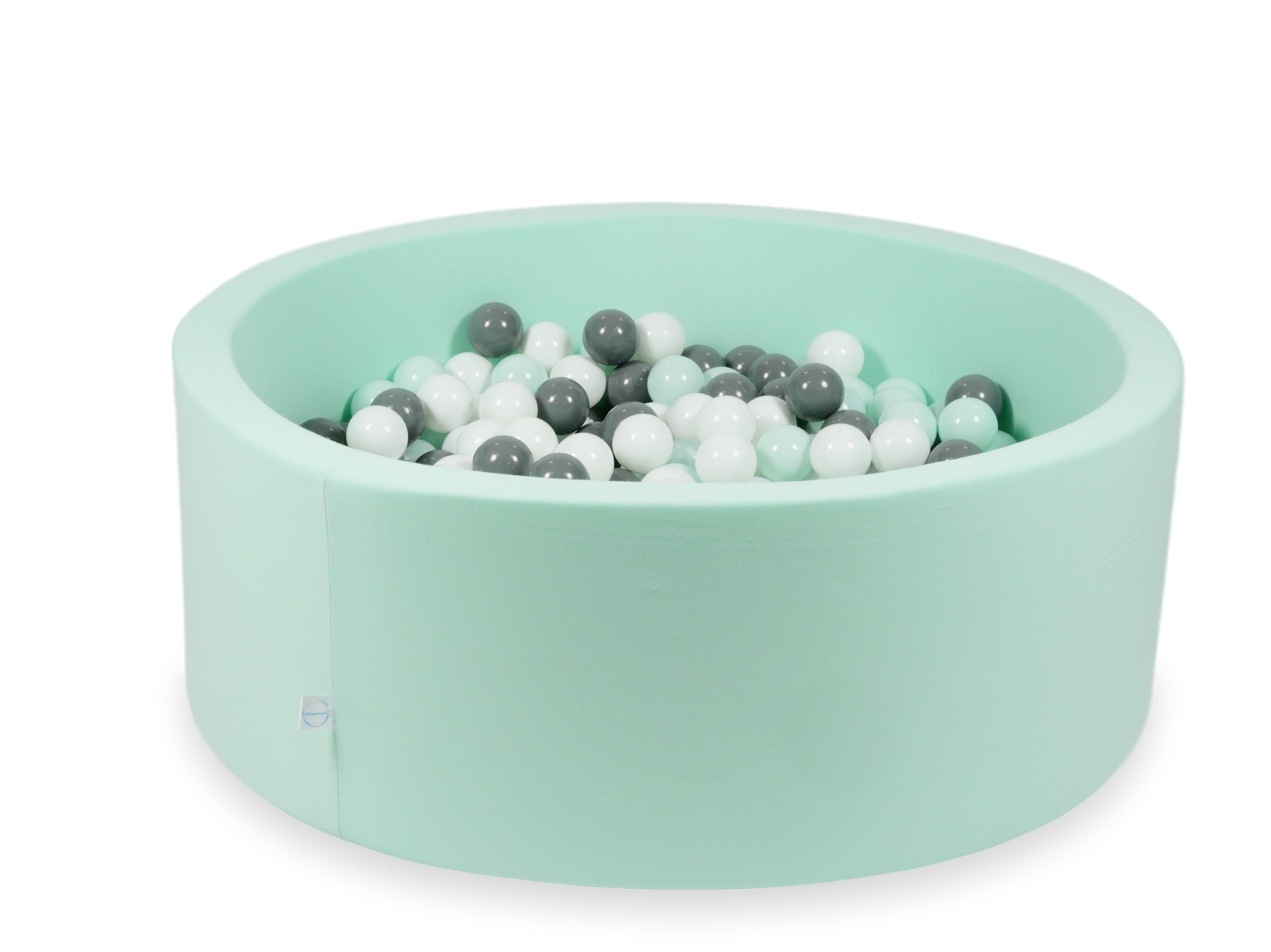 Mint ball pit 110x40 cm with 500 balls