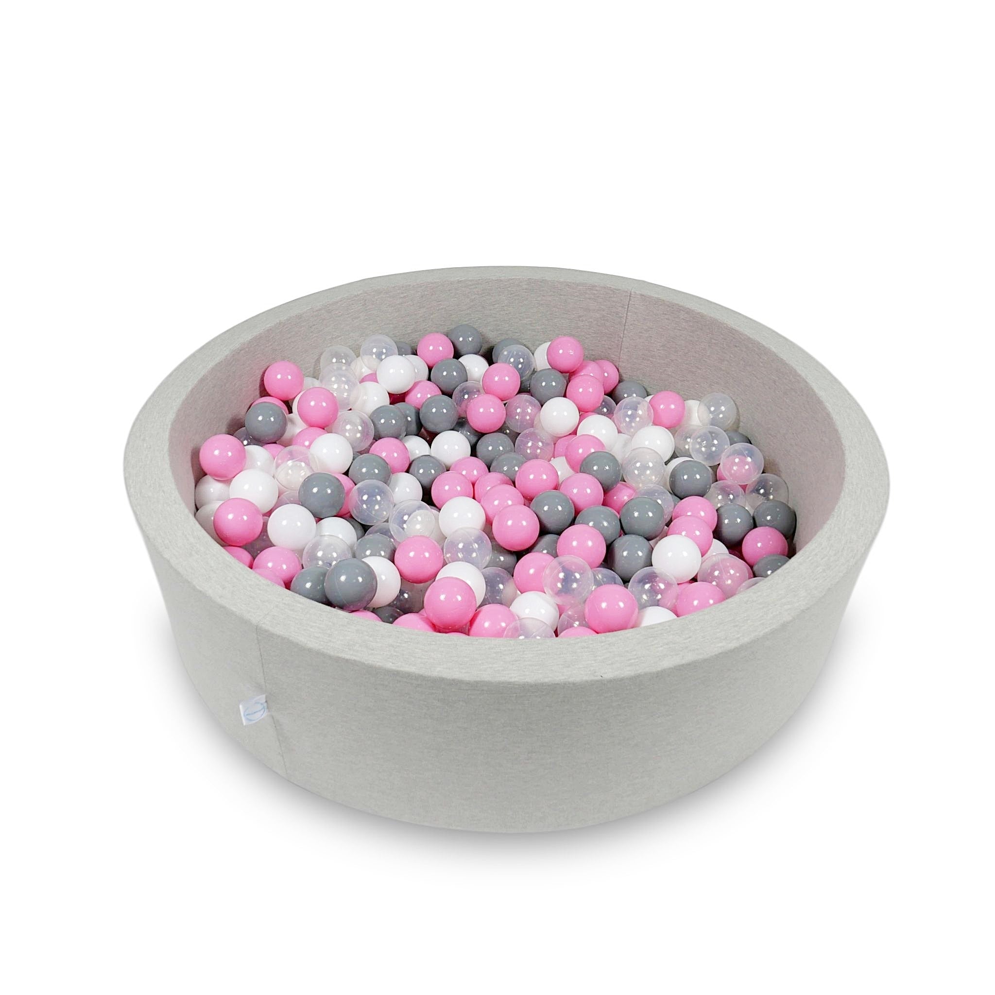 Light Gray Ball Pit 110x30 cm with 400 balls