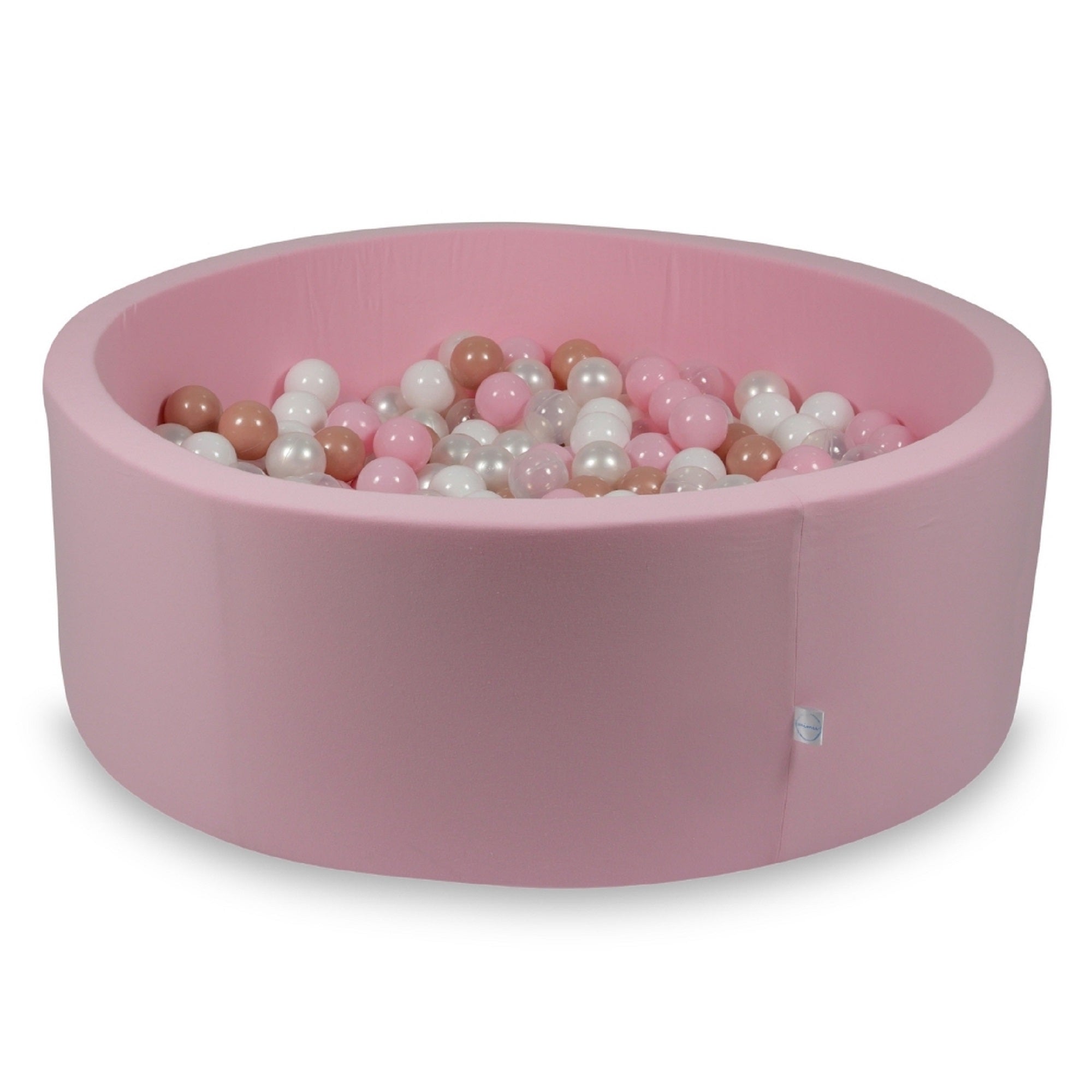 Powder pink ball pit 110x40 cm with 500 balls