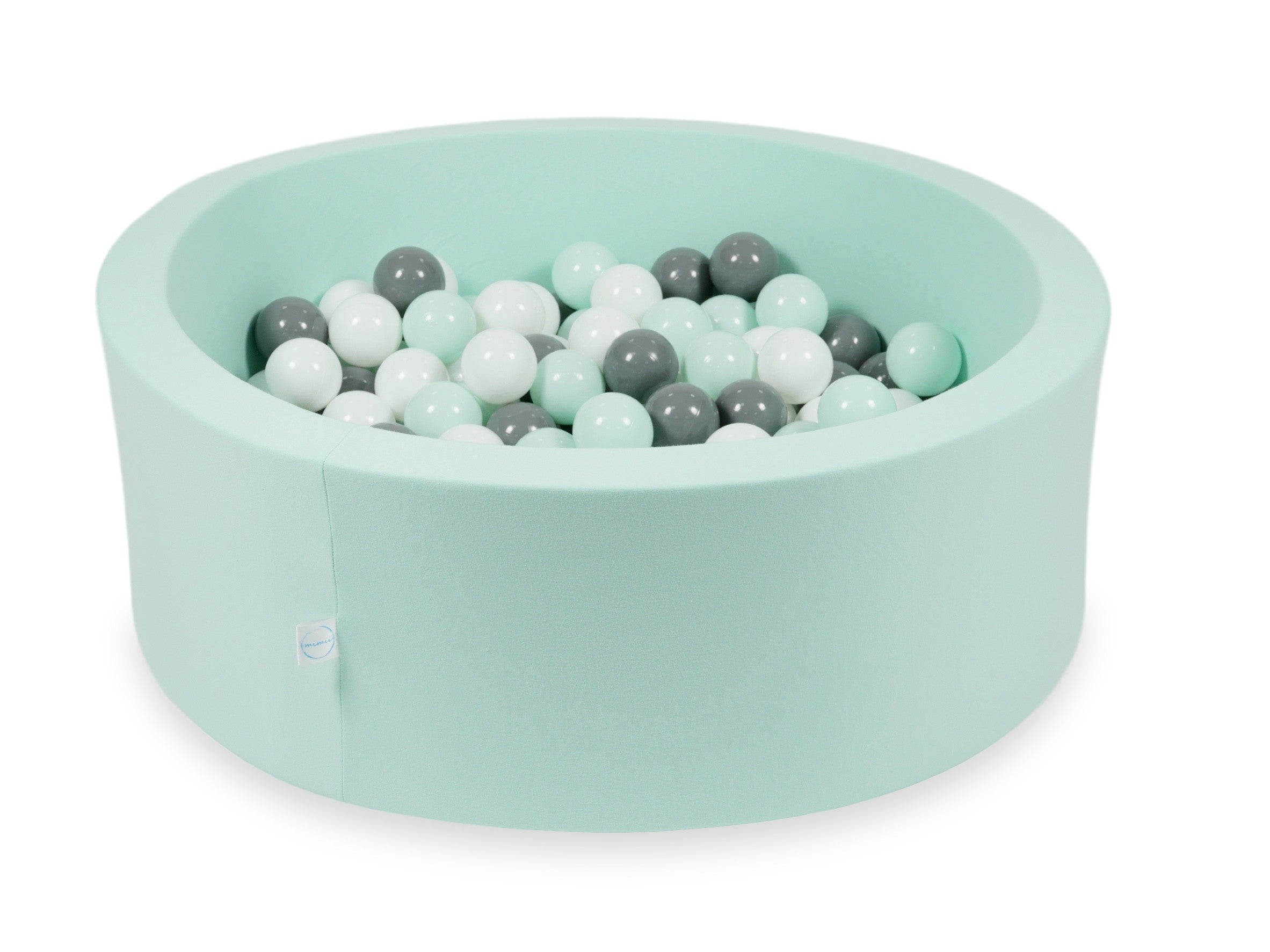 Ball pool in mint 90x30 cm with 200 balls