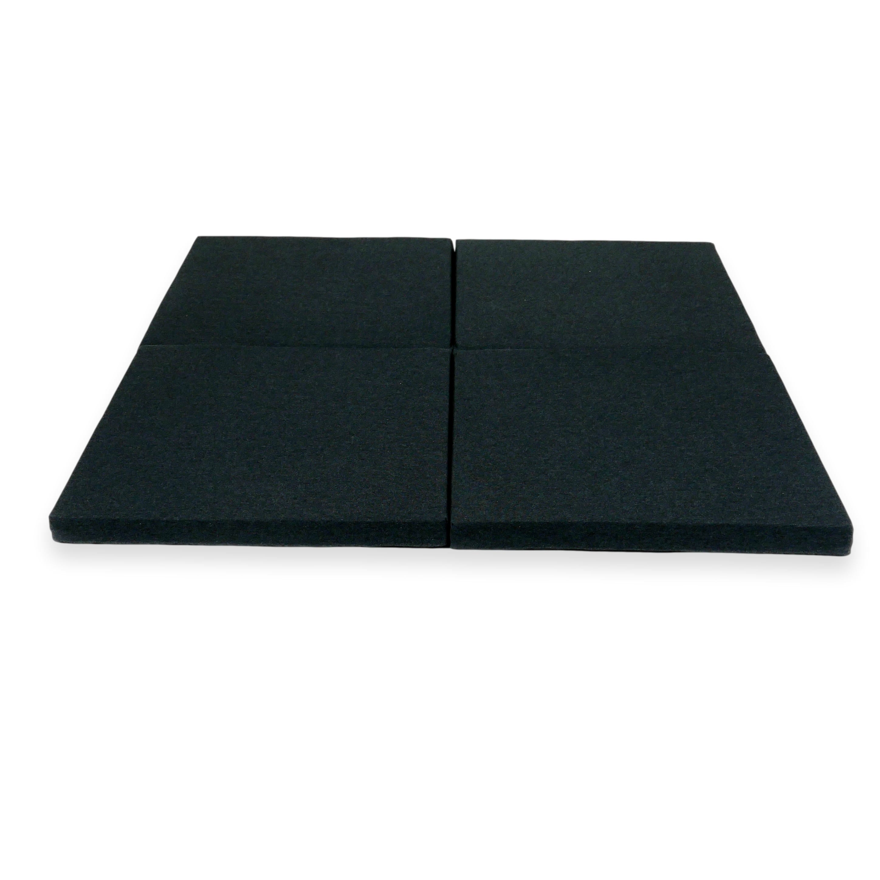 Foldable square baby play mat 120 × 120 cm in jersey