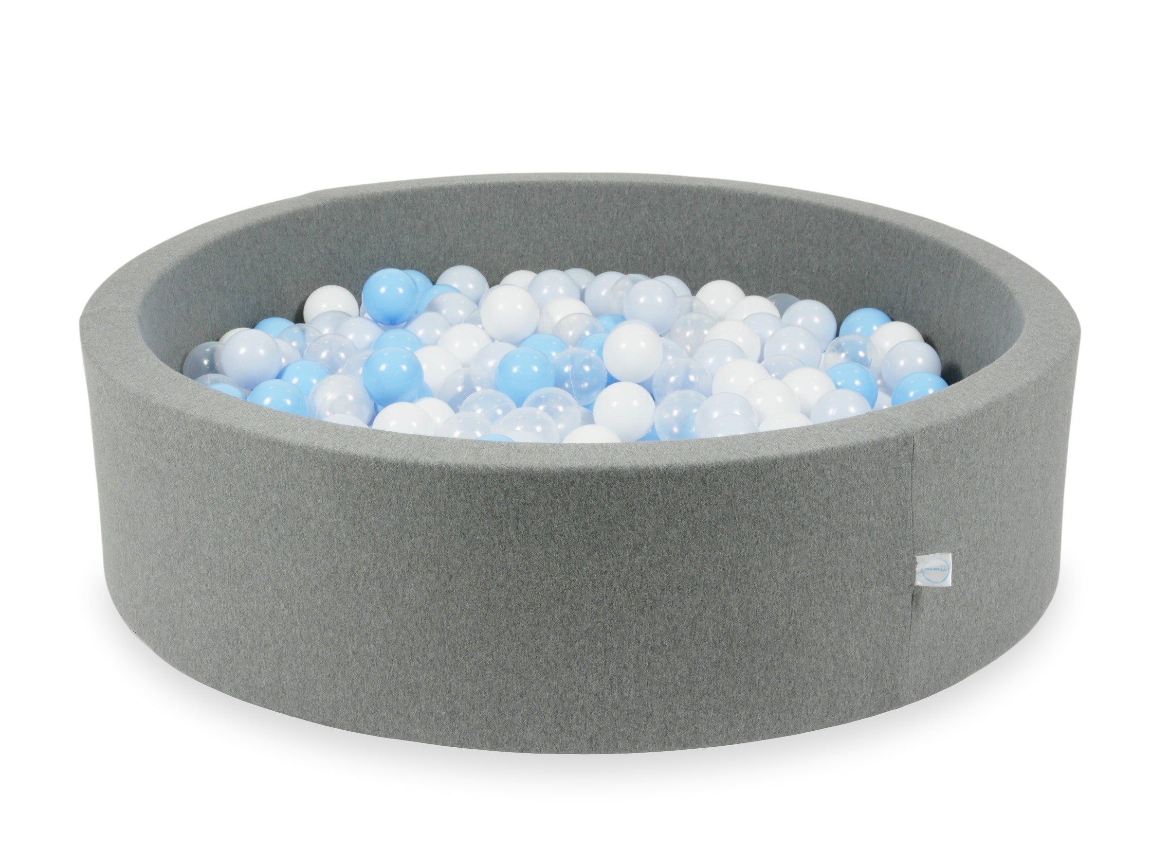 Gray Ball Pit 110x30 cm with 400 balls