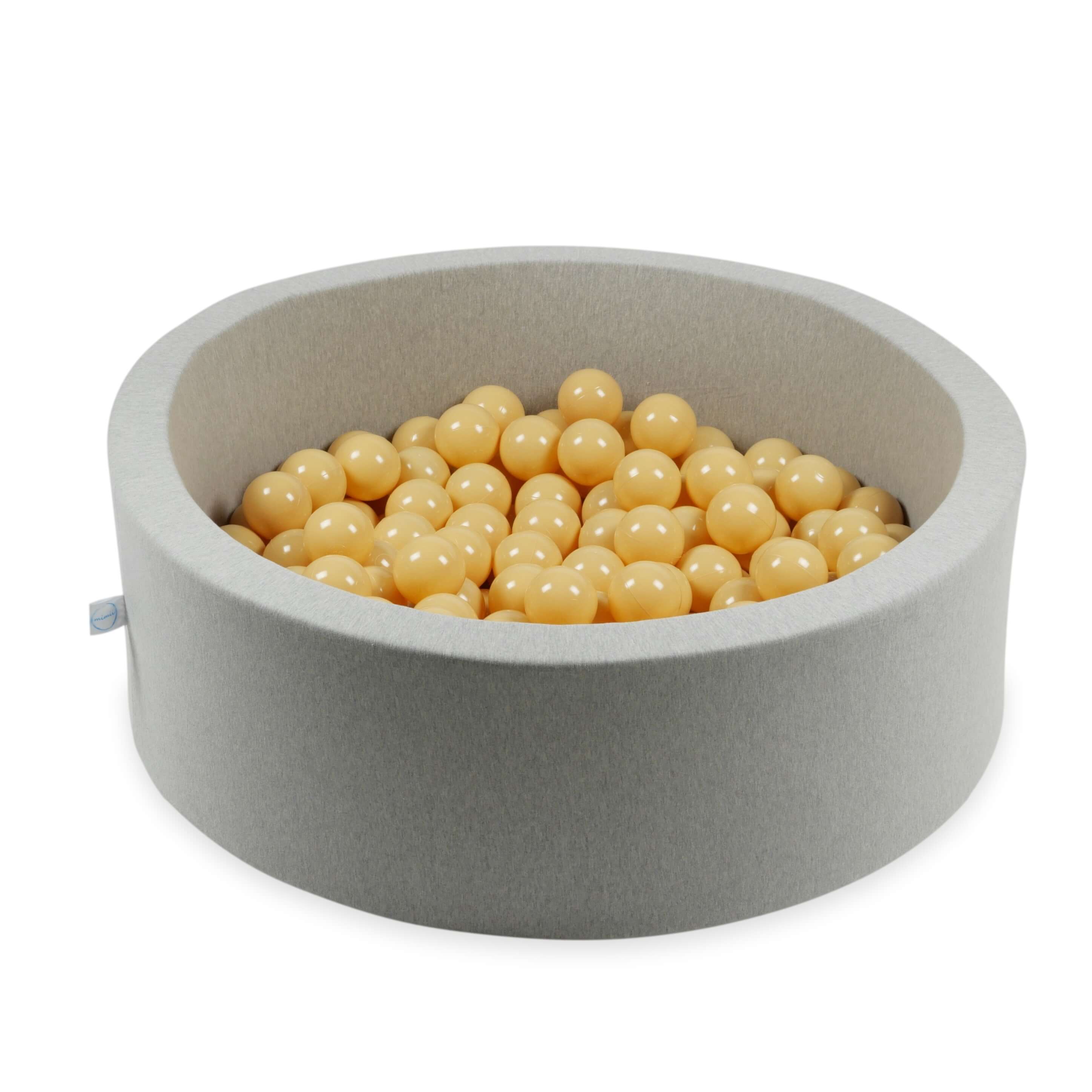Game balls ø7cm 300 pieces beige