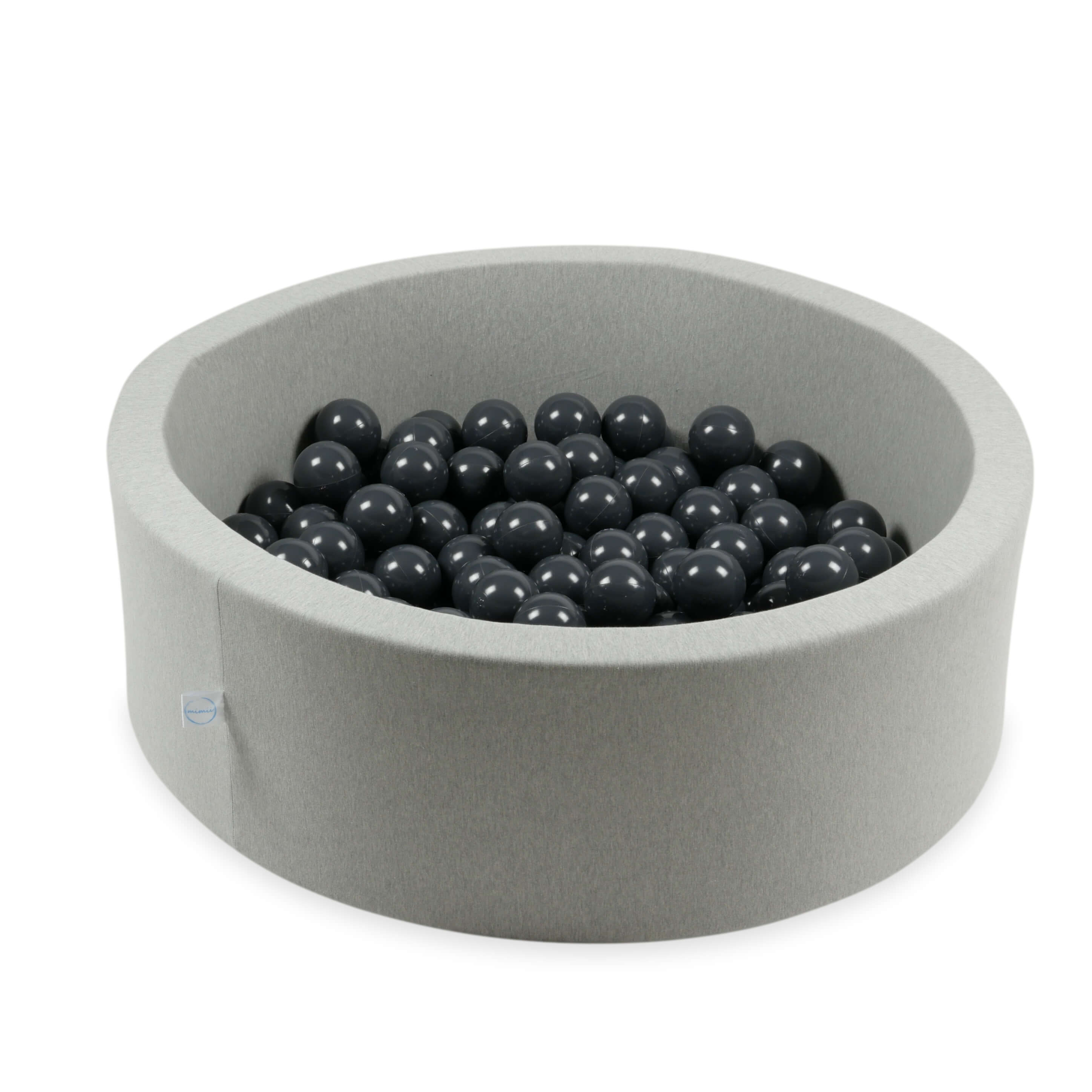Mimii Bällebad-Bälle Ø 7 cm – 500 Stück – Graphit