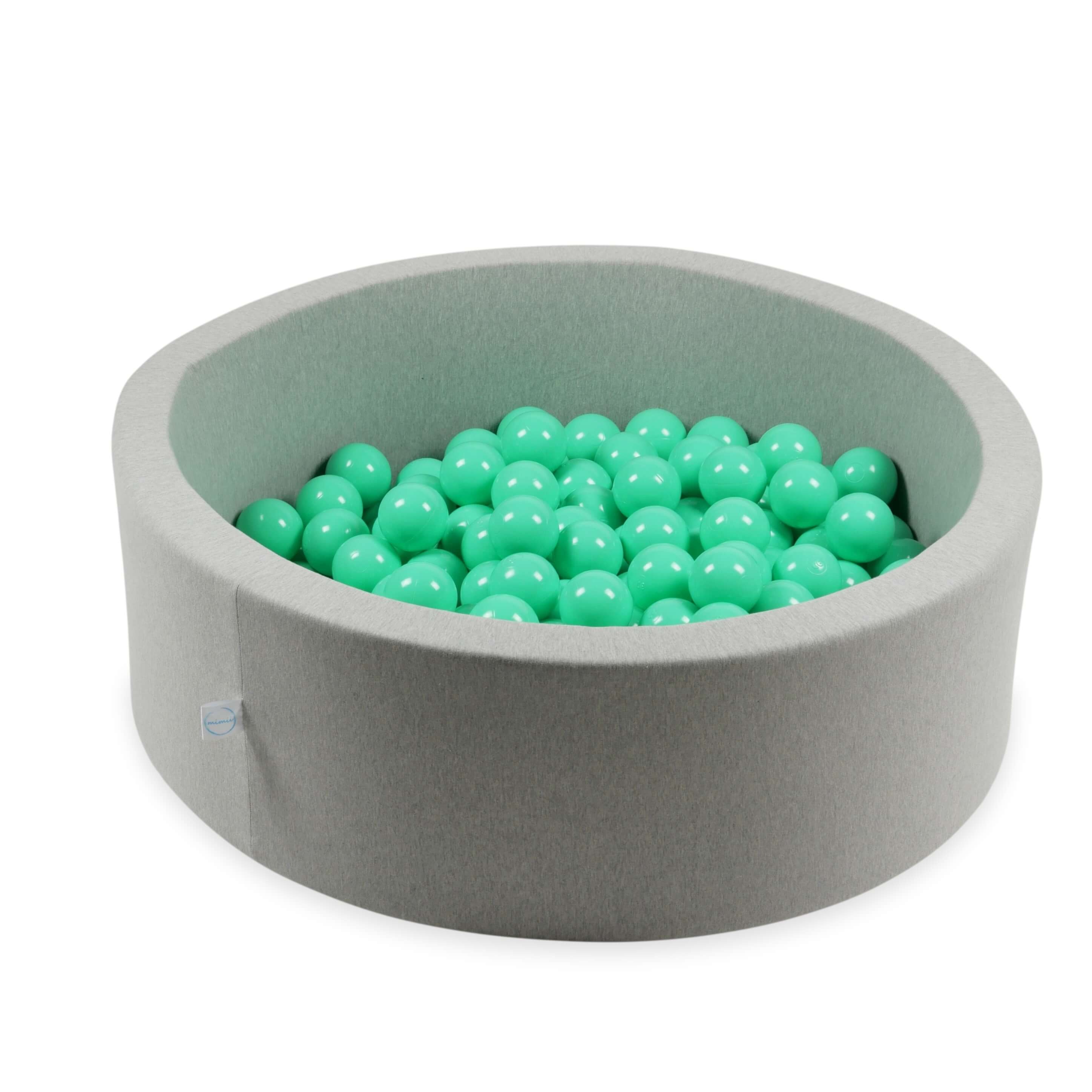 Mimii Bällebad-Bälle Ø 7 cm – 25 Stück – Mint