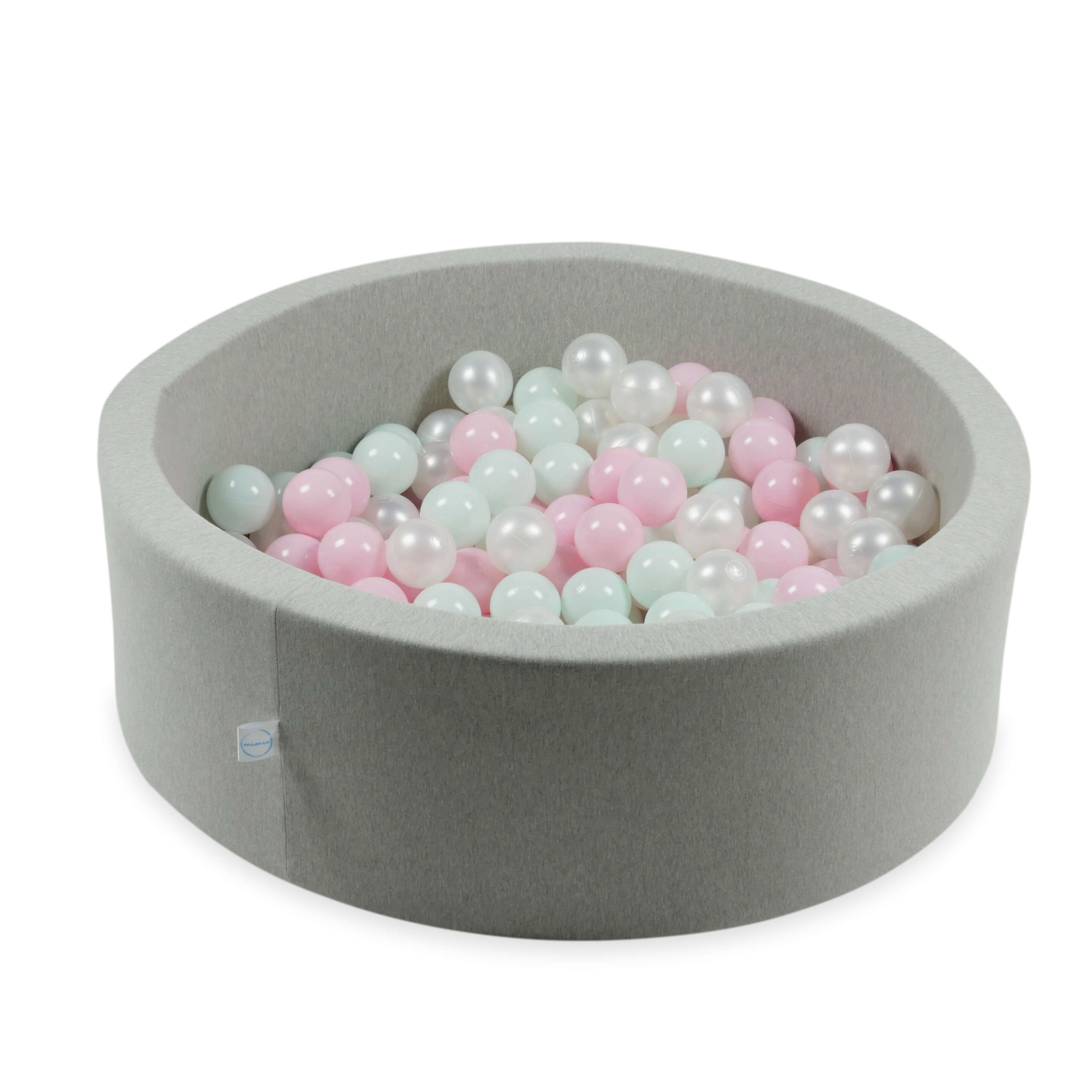 Game balls ø7cm 200 pieces pearl, light mint, light pink
