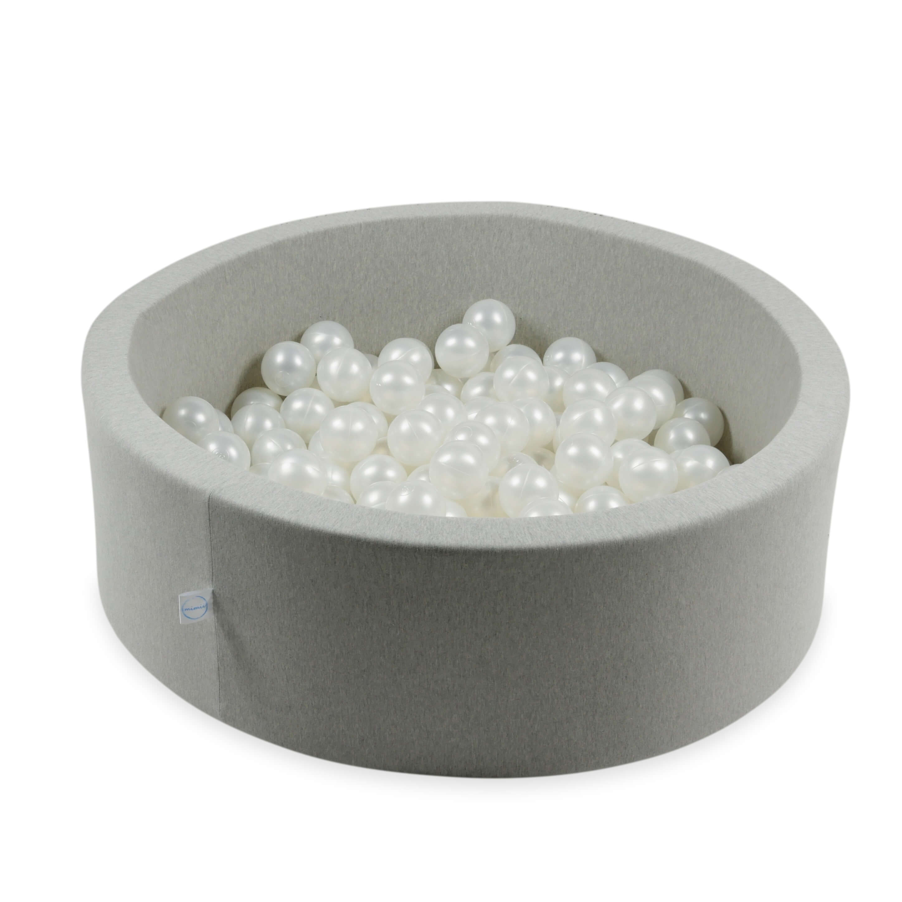 Play balls ø7cm 50 pieces pearl