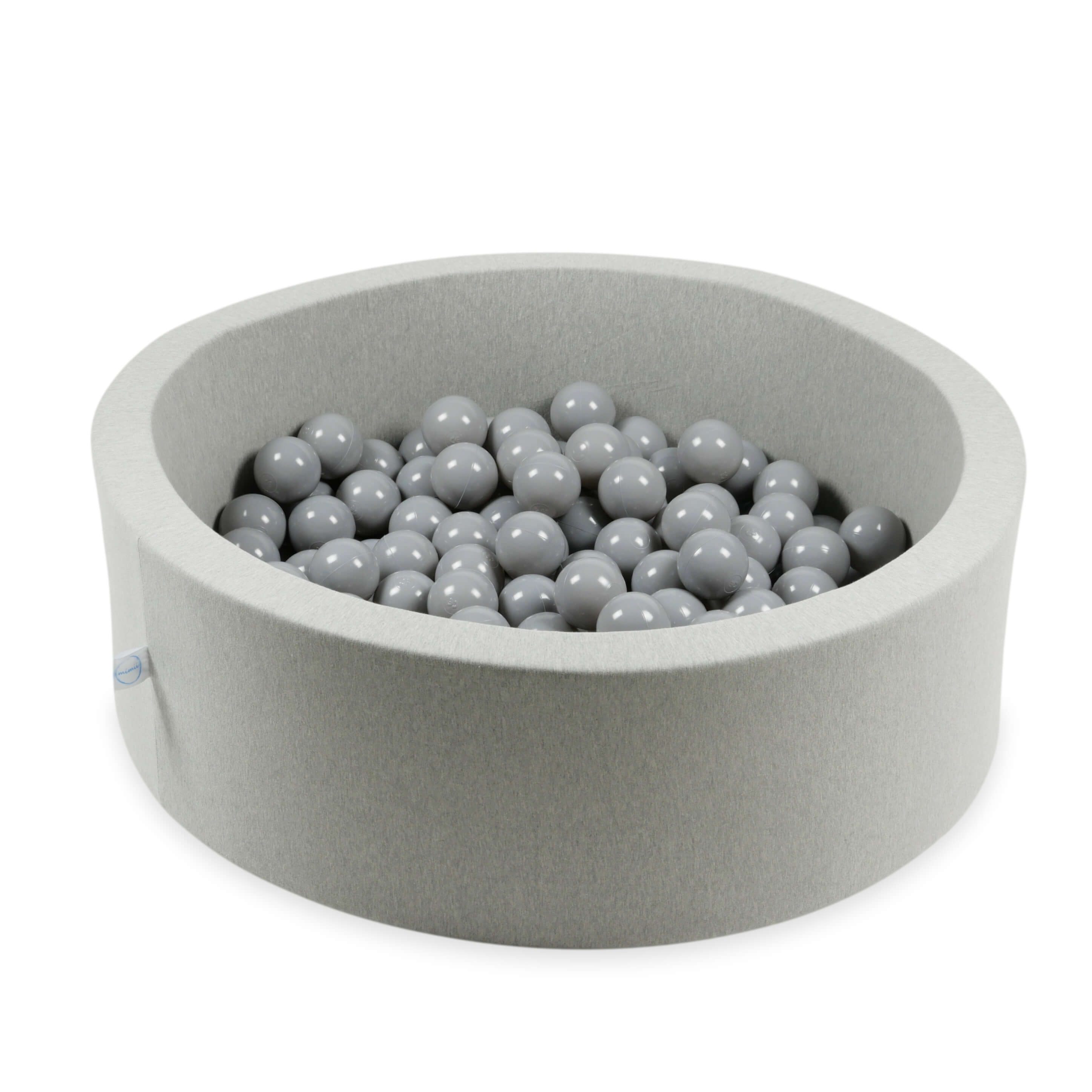 Mimii Bällebad-Bälle Ø 7 cm – 300 Stück – Grau