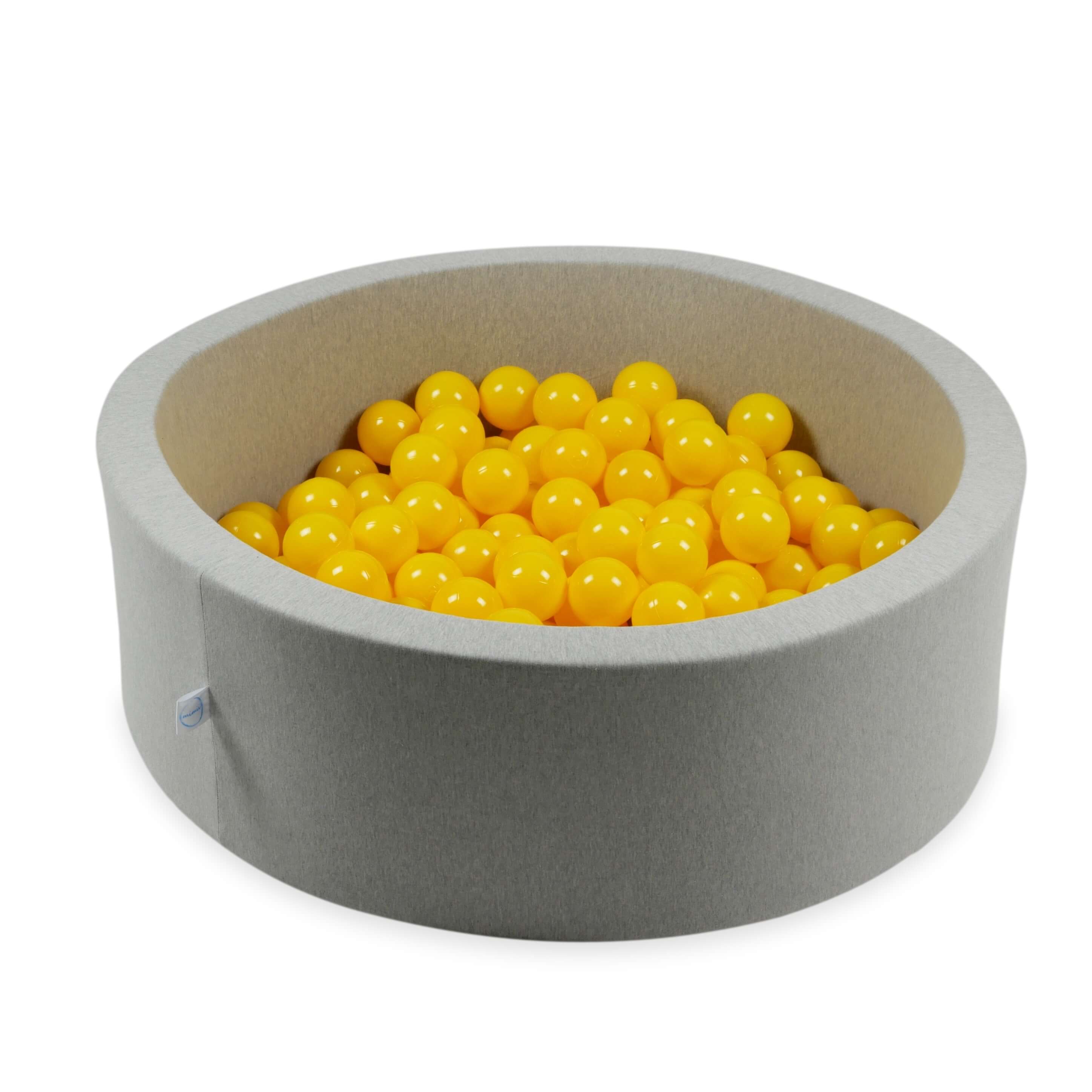 Game balls ø7cm 100 pieces yellow