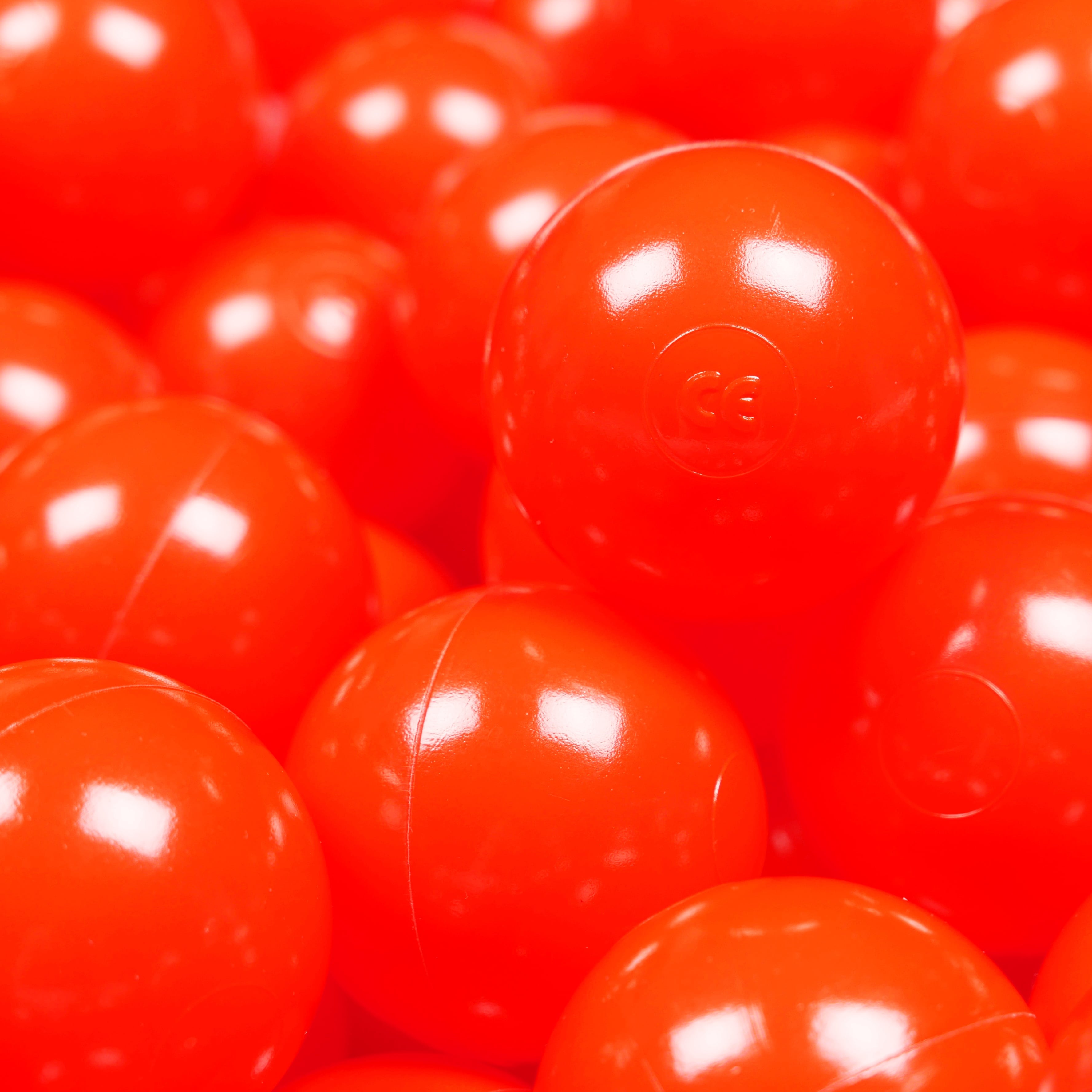 Play balls ø7cm 50 pieces red