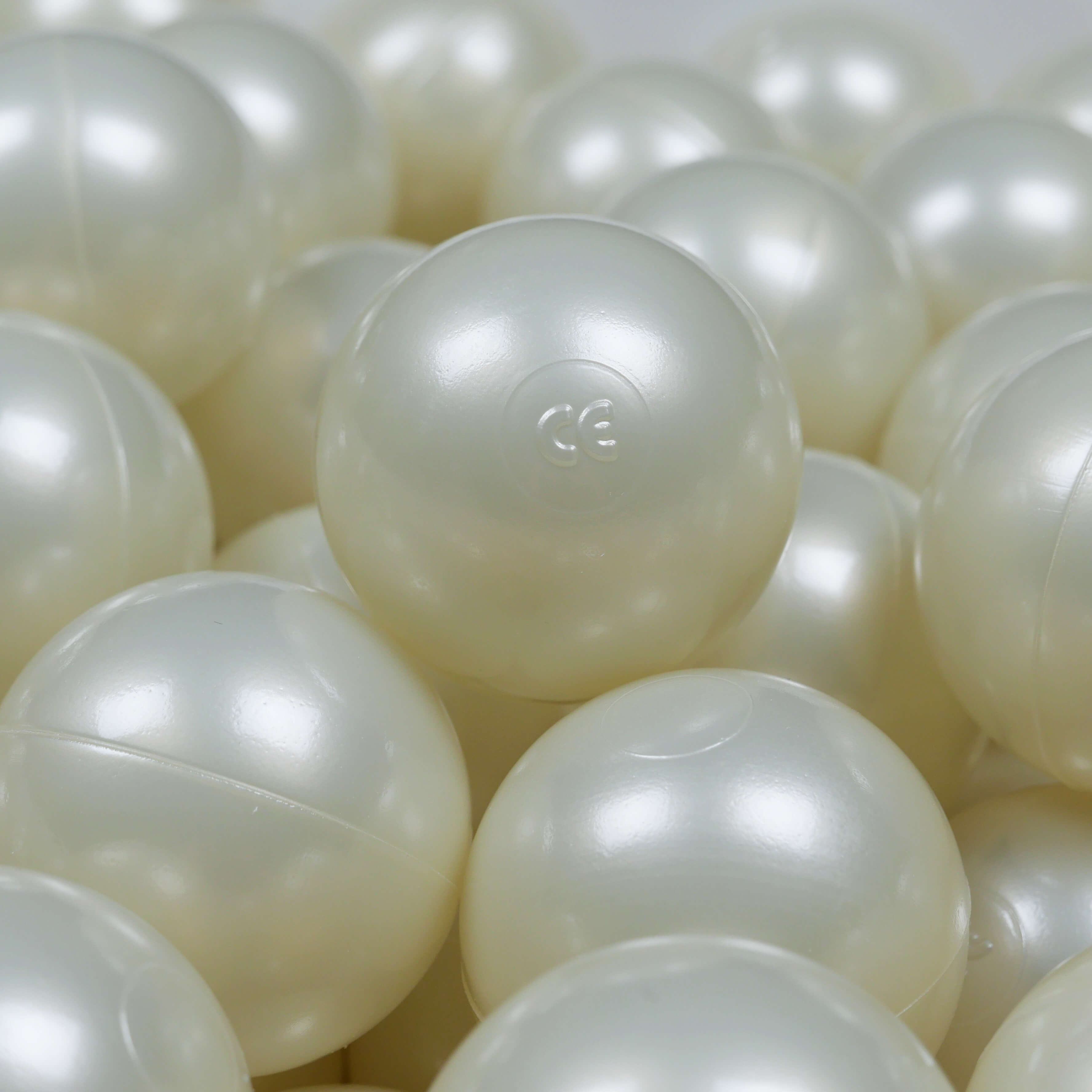Game balls ø7cm 300 pieces light gold