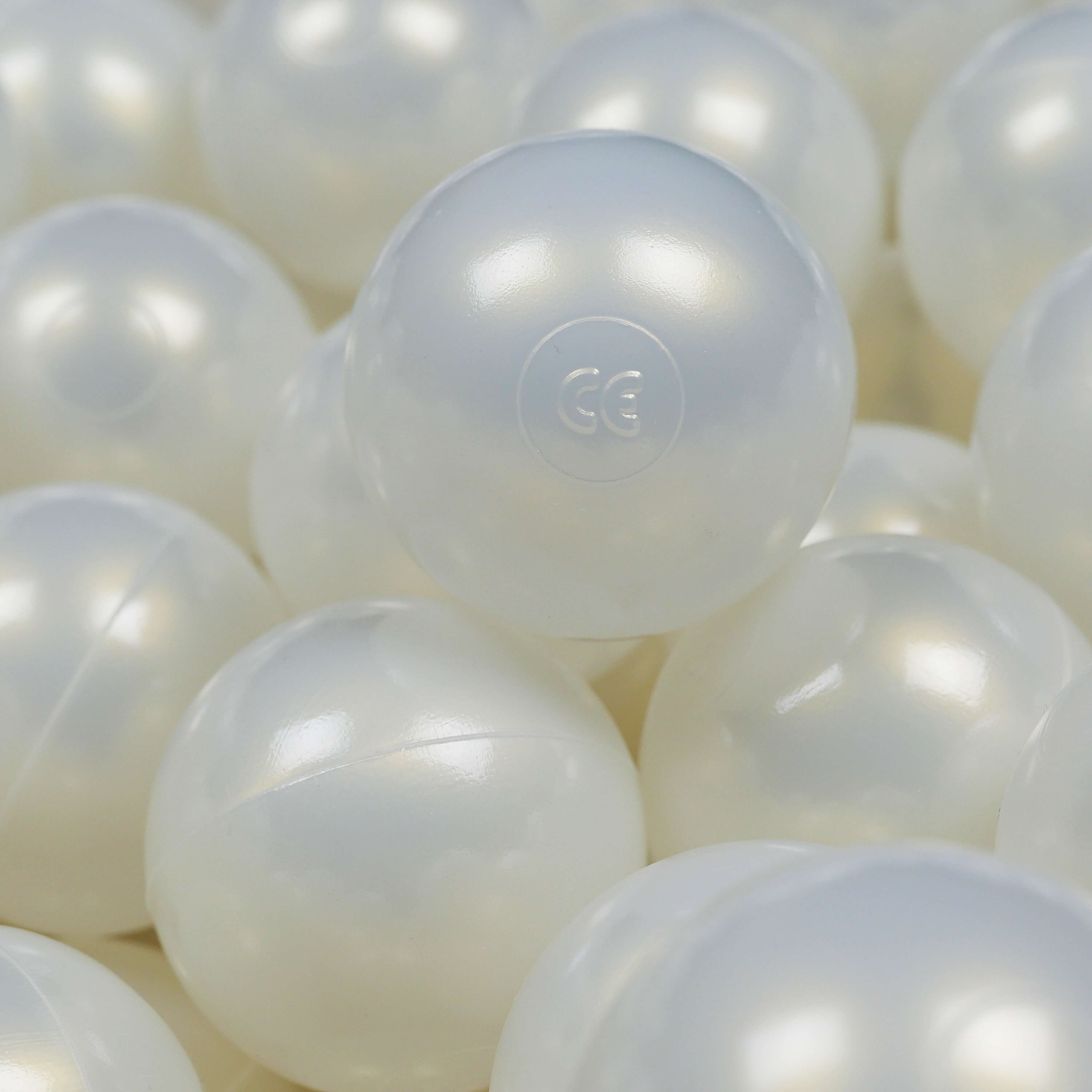 Game balls ø7cm 100 pieces iridescent