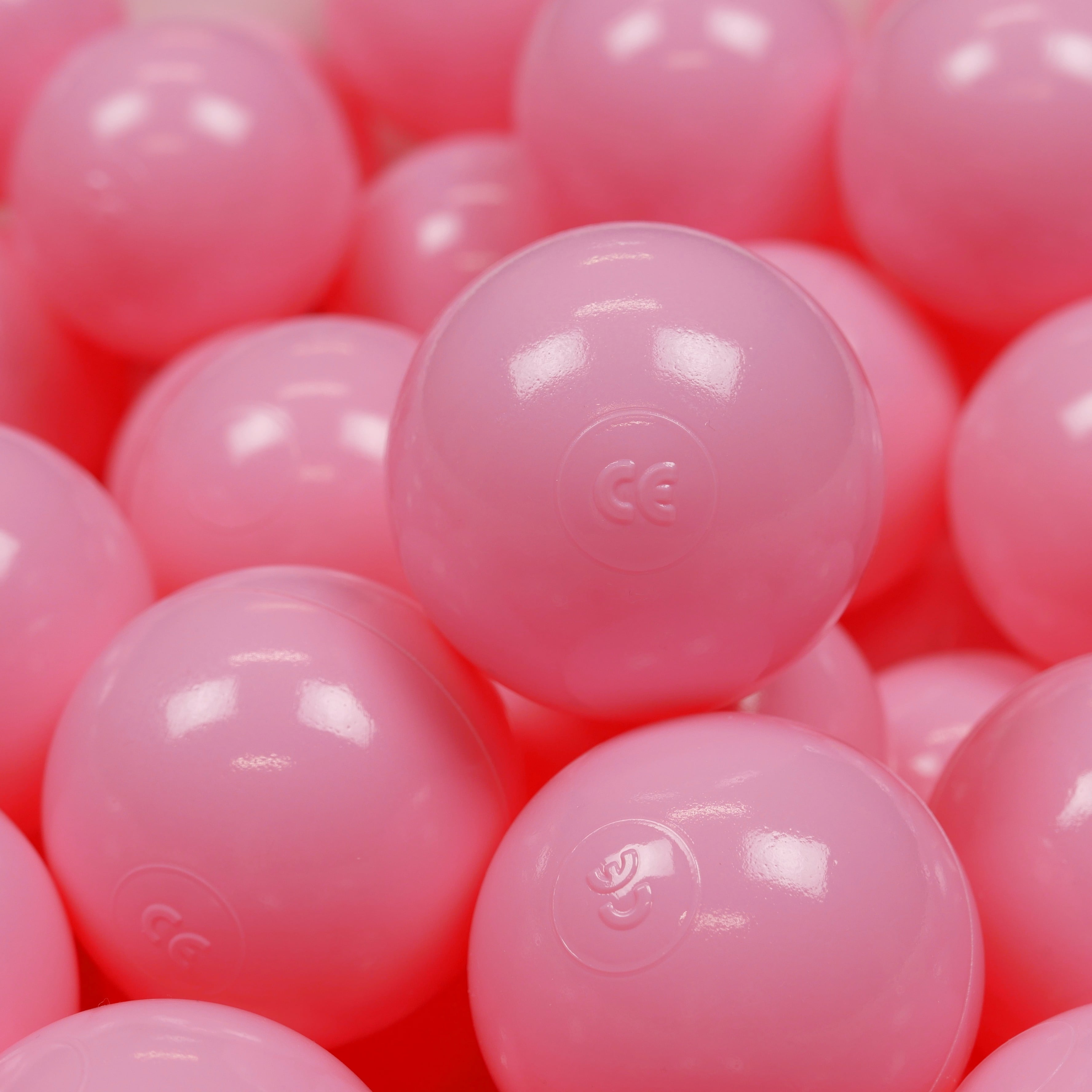 Game balls ø7cm 100 pieces powder pink