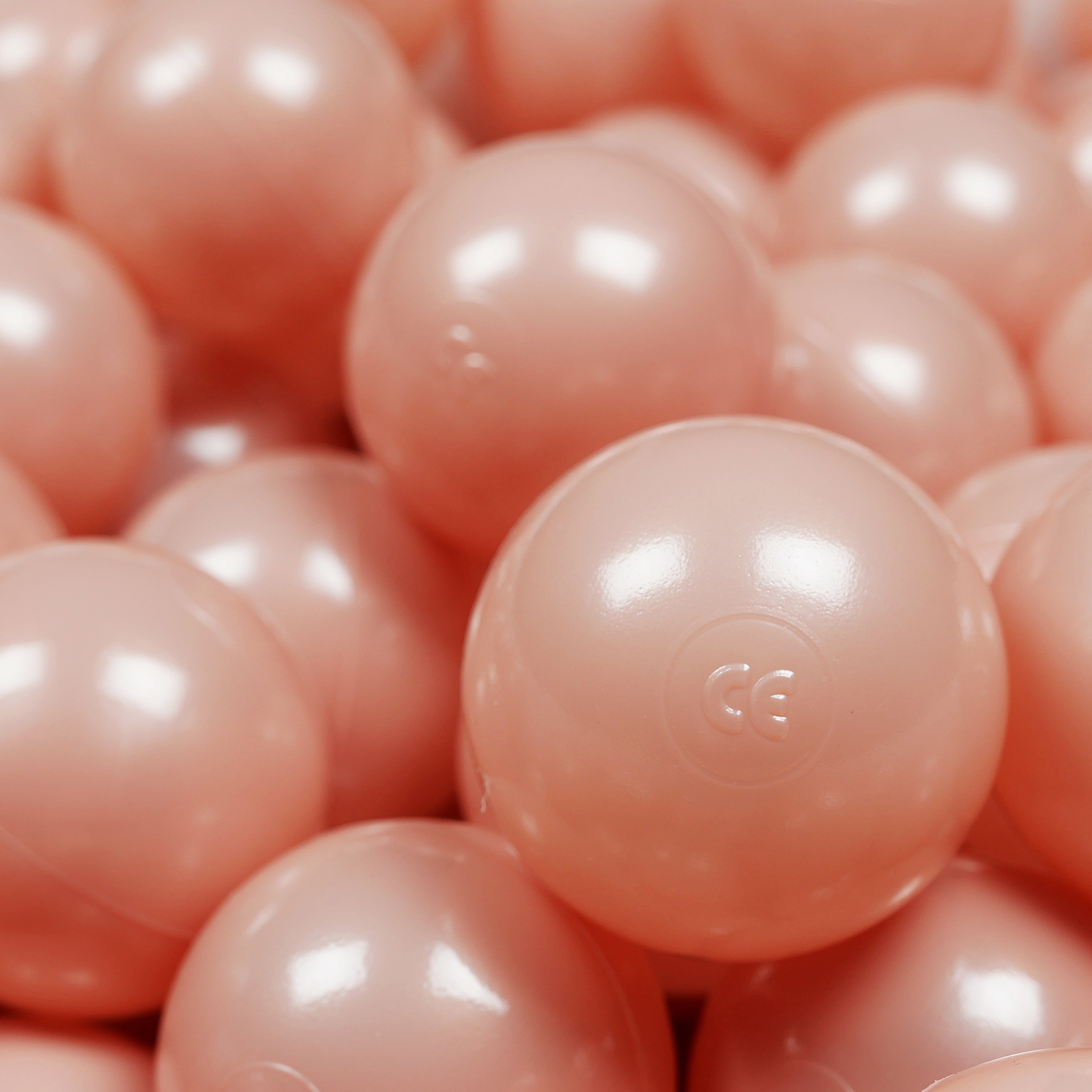 Play balls ø7cm 25 pieces rose gold