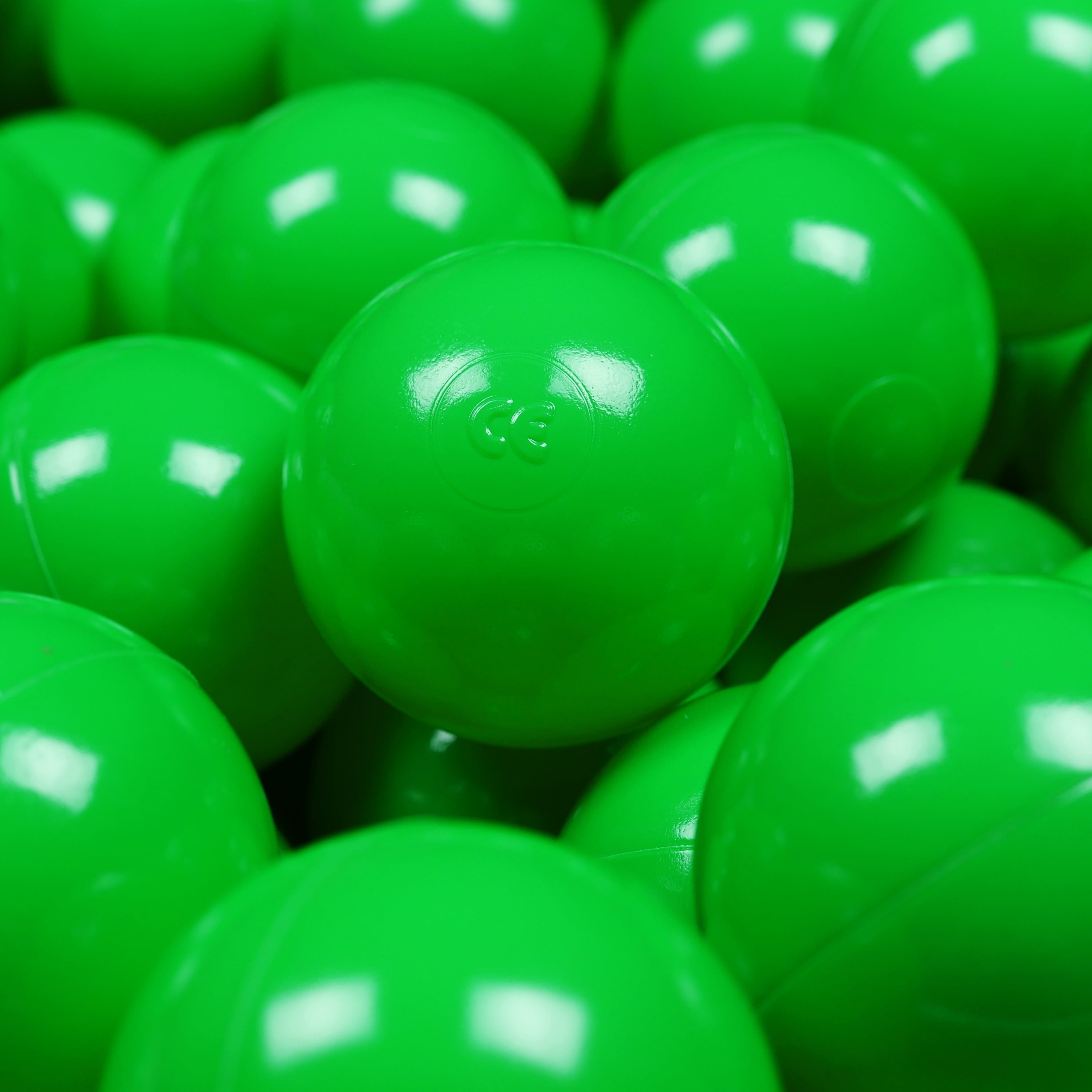 Play balls ø7cm 150 pieces green
