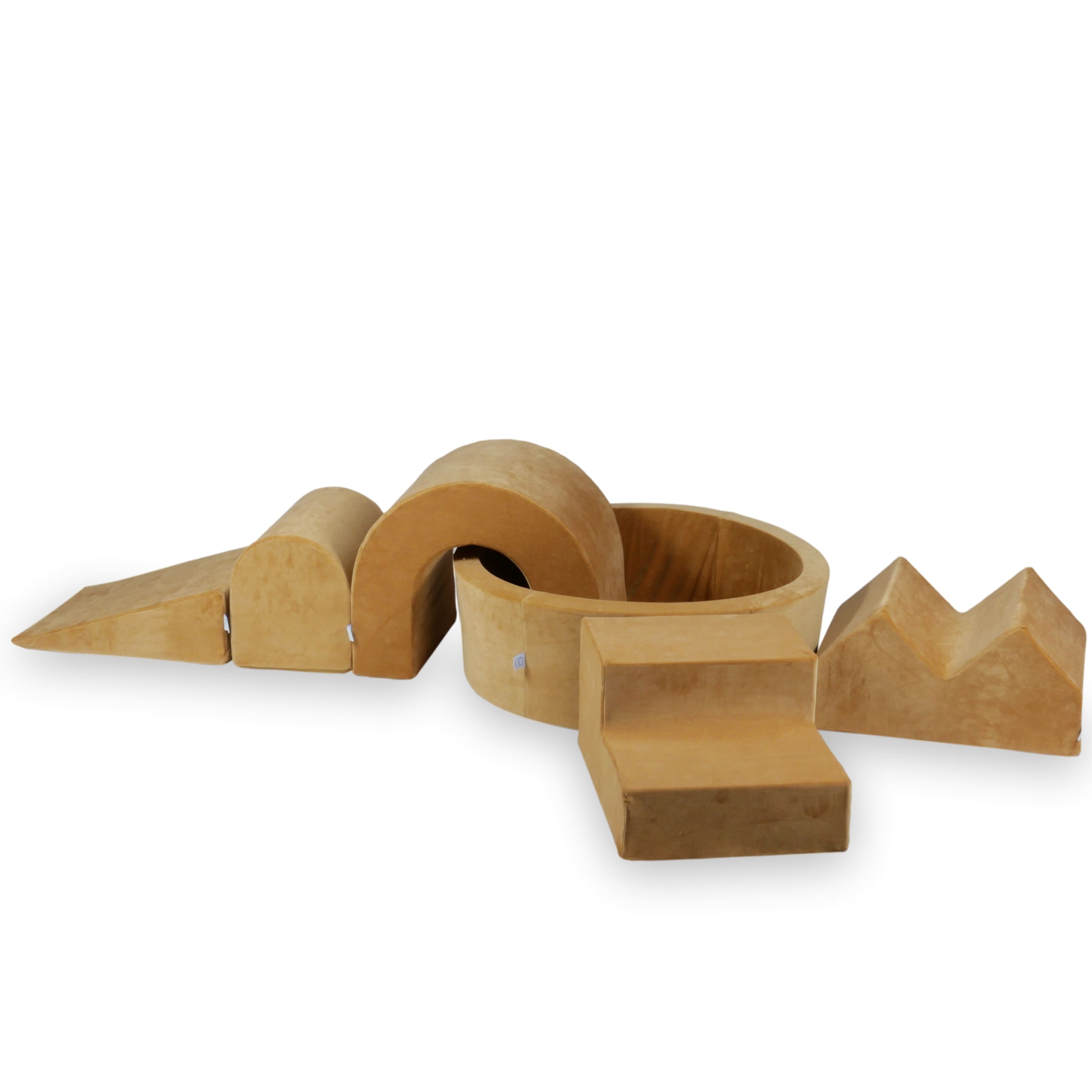 5 elements - set 14 (wedge, tunnel, hill, step, Peaks)