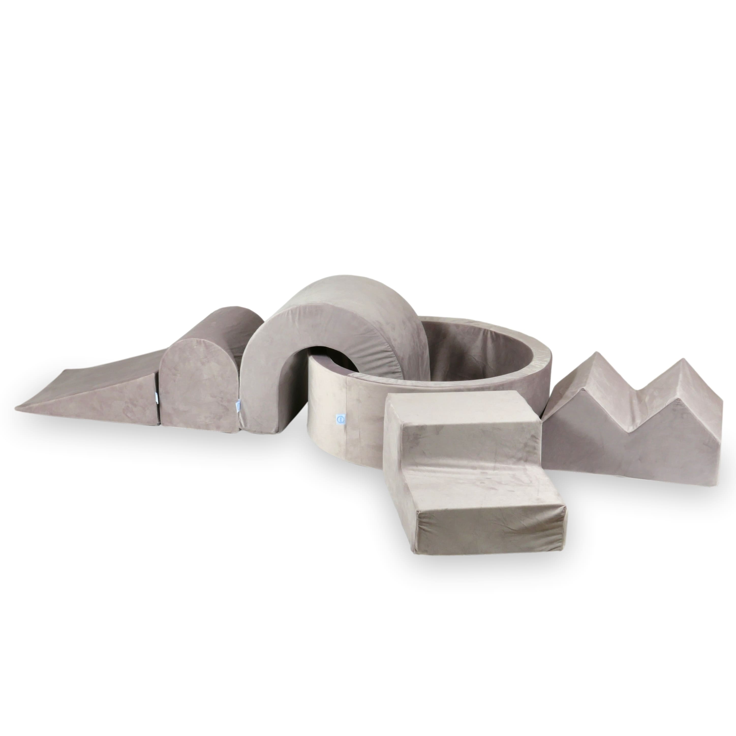 5 elements - set 14 (wedge, tunnel, hill, step, Peaks)