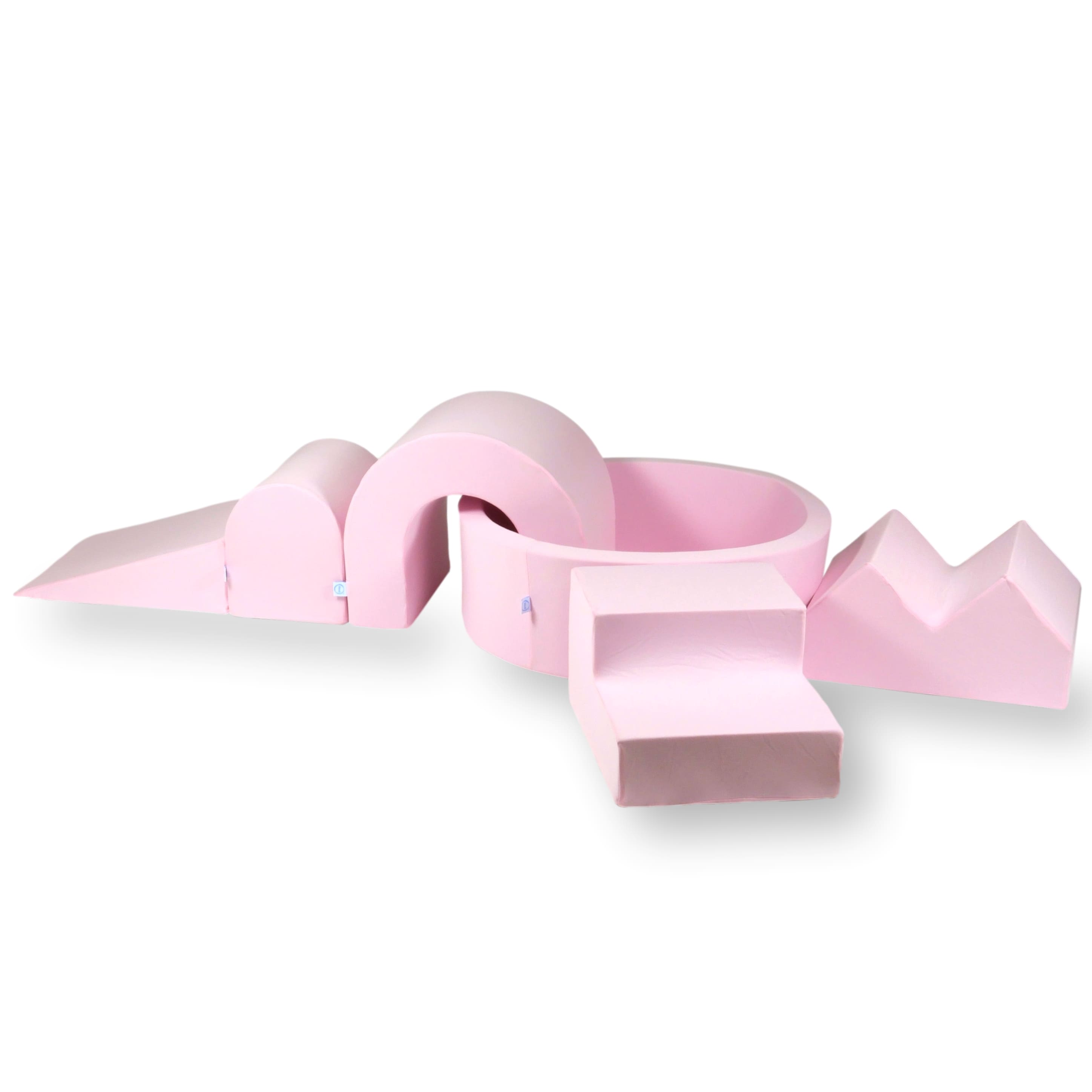 5 elements - set 14 (wedge, tunnel, hill, step, Peaks)