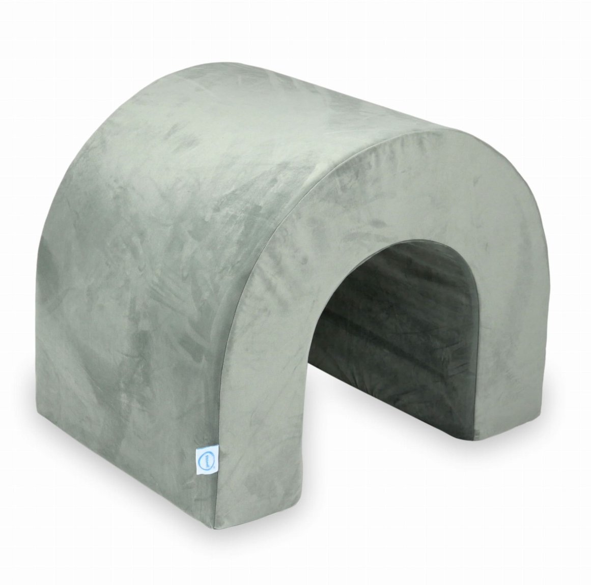 Foam tunnel for velvet playground