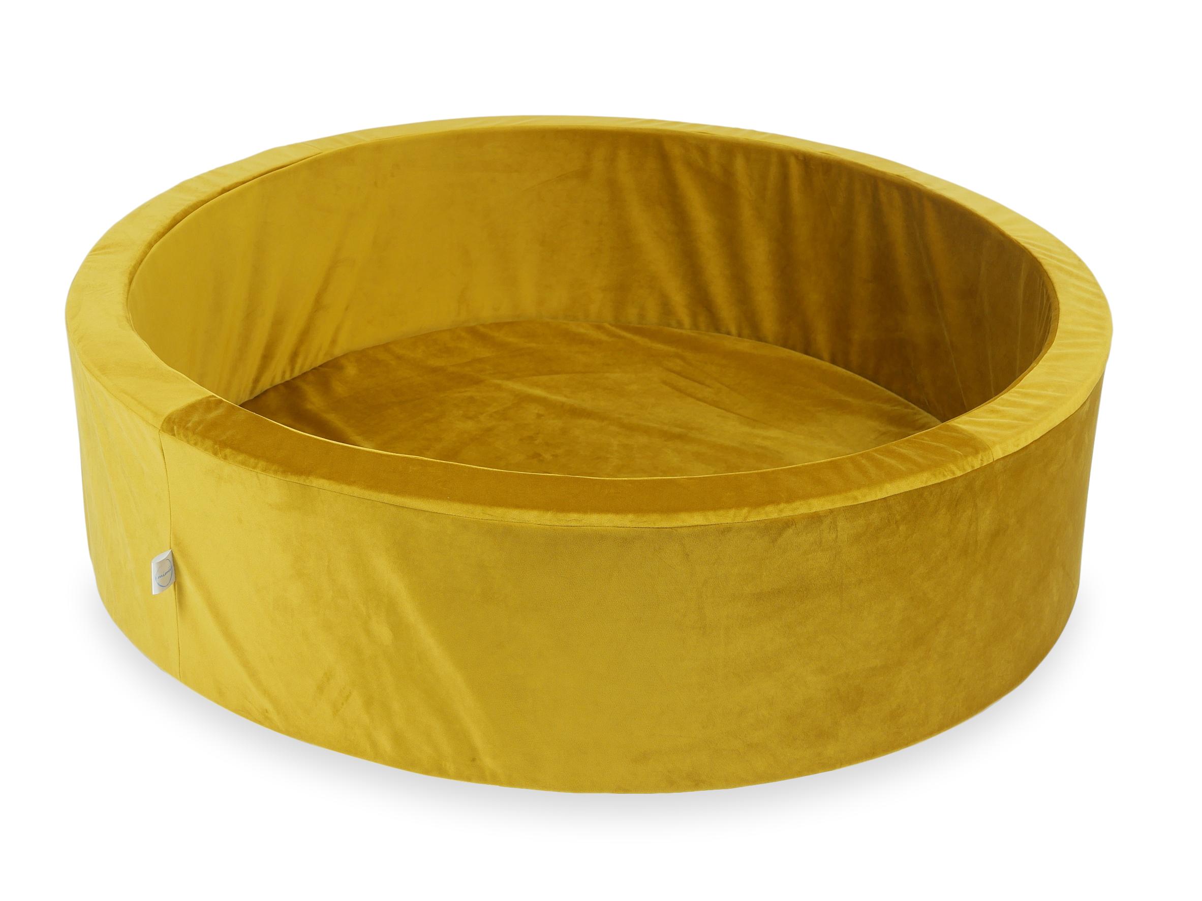Ball Pit 110x30 velvet velvet gold without balls