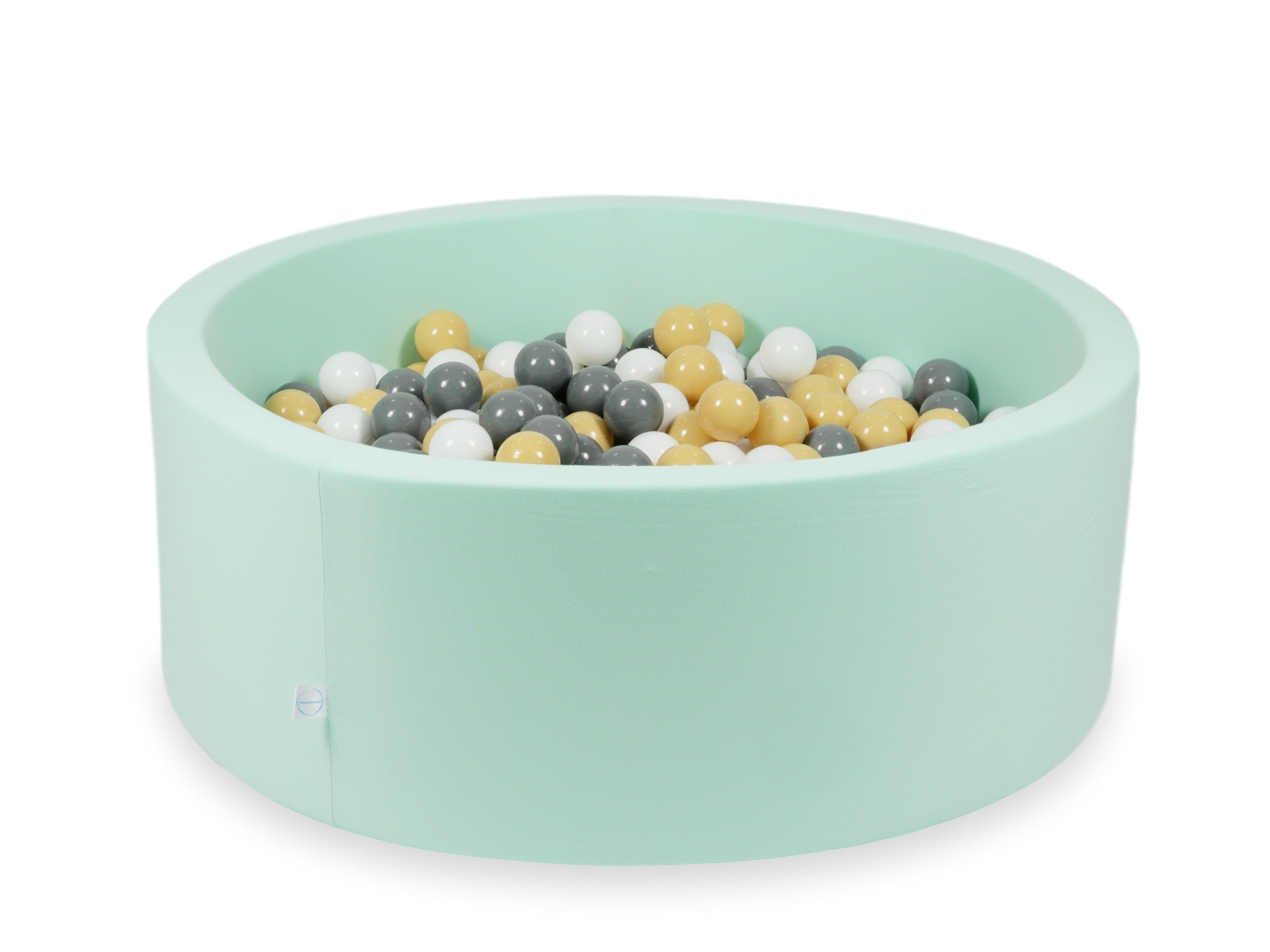 Mint ball pit 110x40 cm with 500 balls