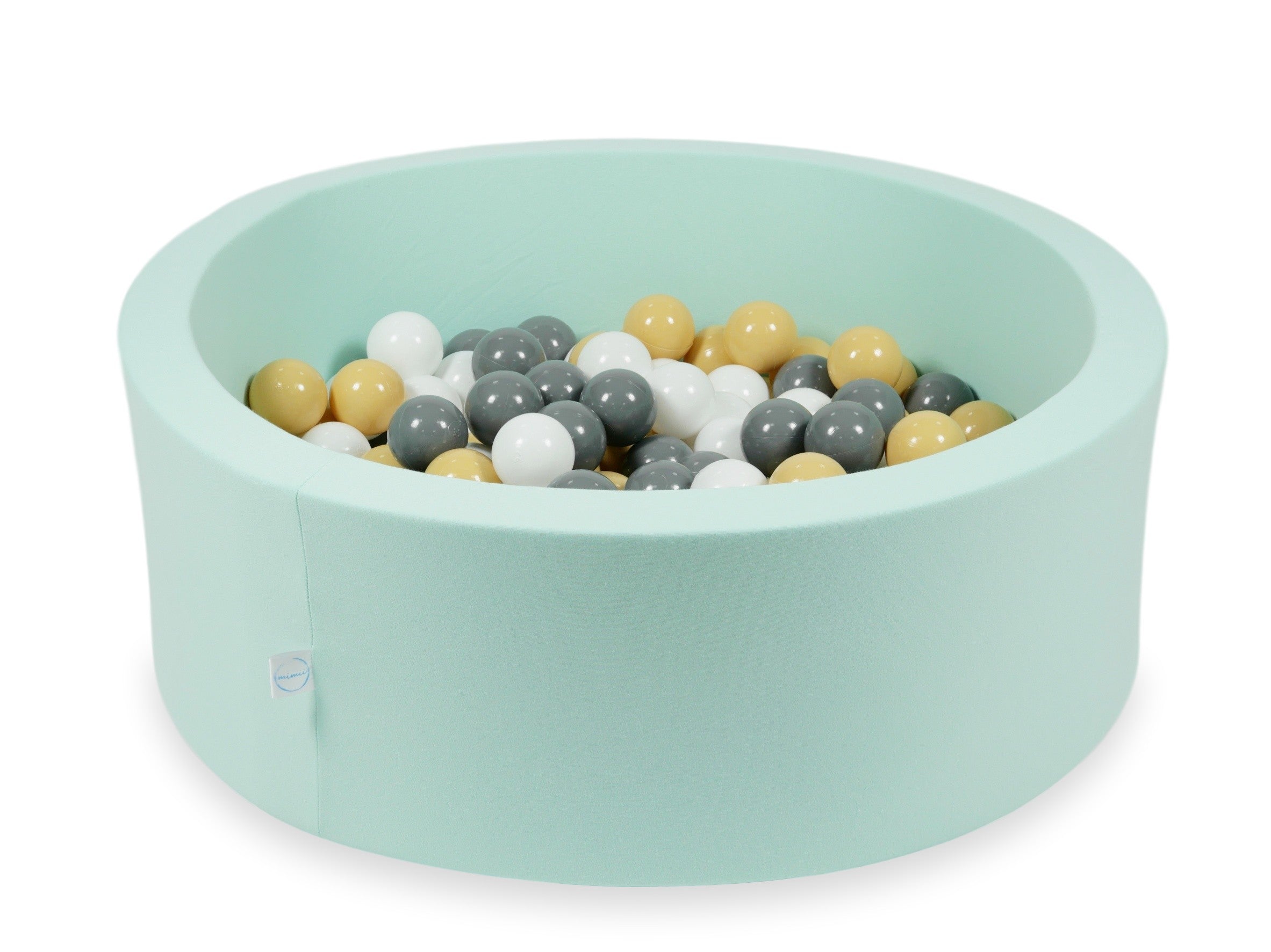 Ball pool in mint 90x30 cm with 200 balls