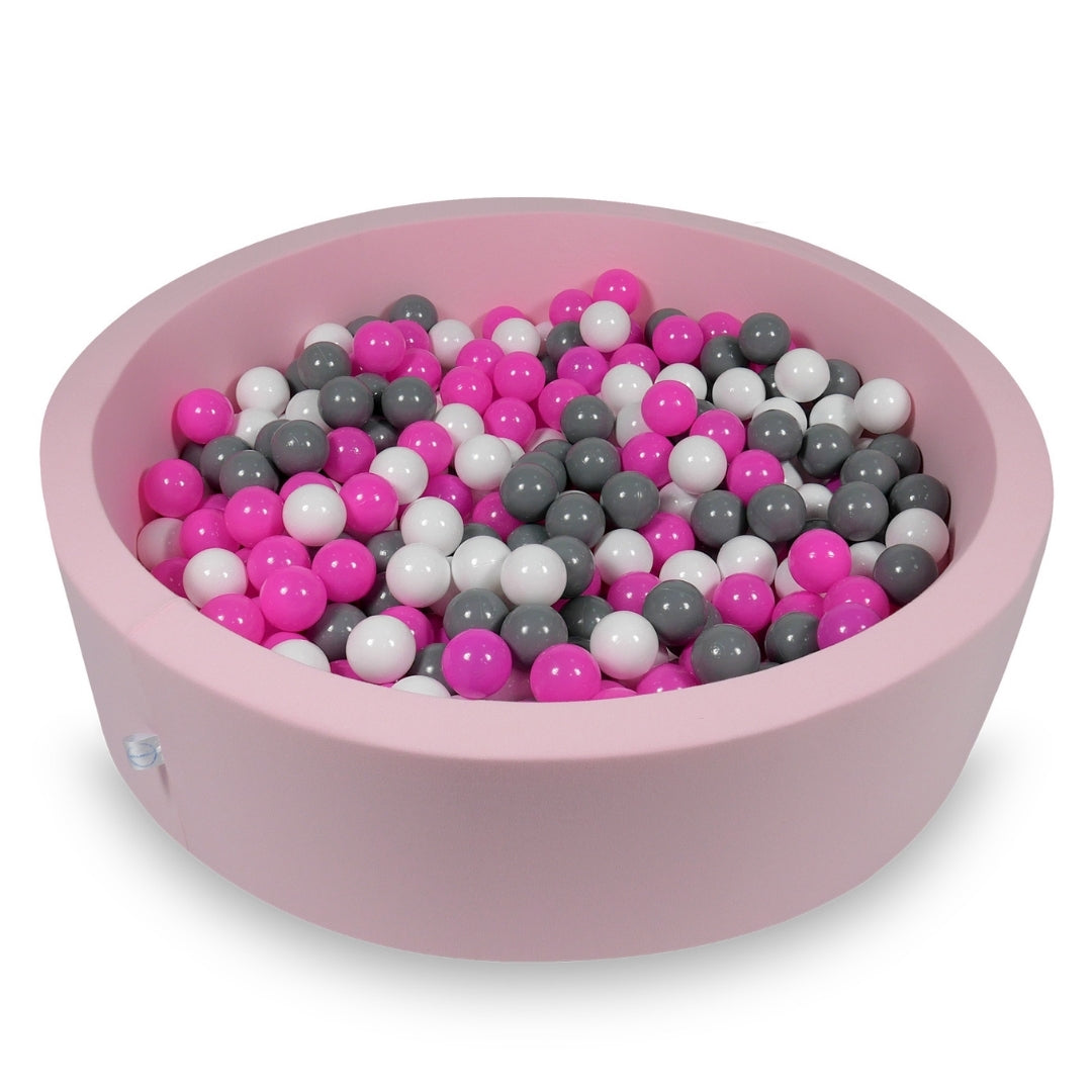 Powder Pink Ball Pit 110x30 cm with 400 balls