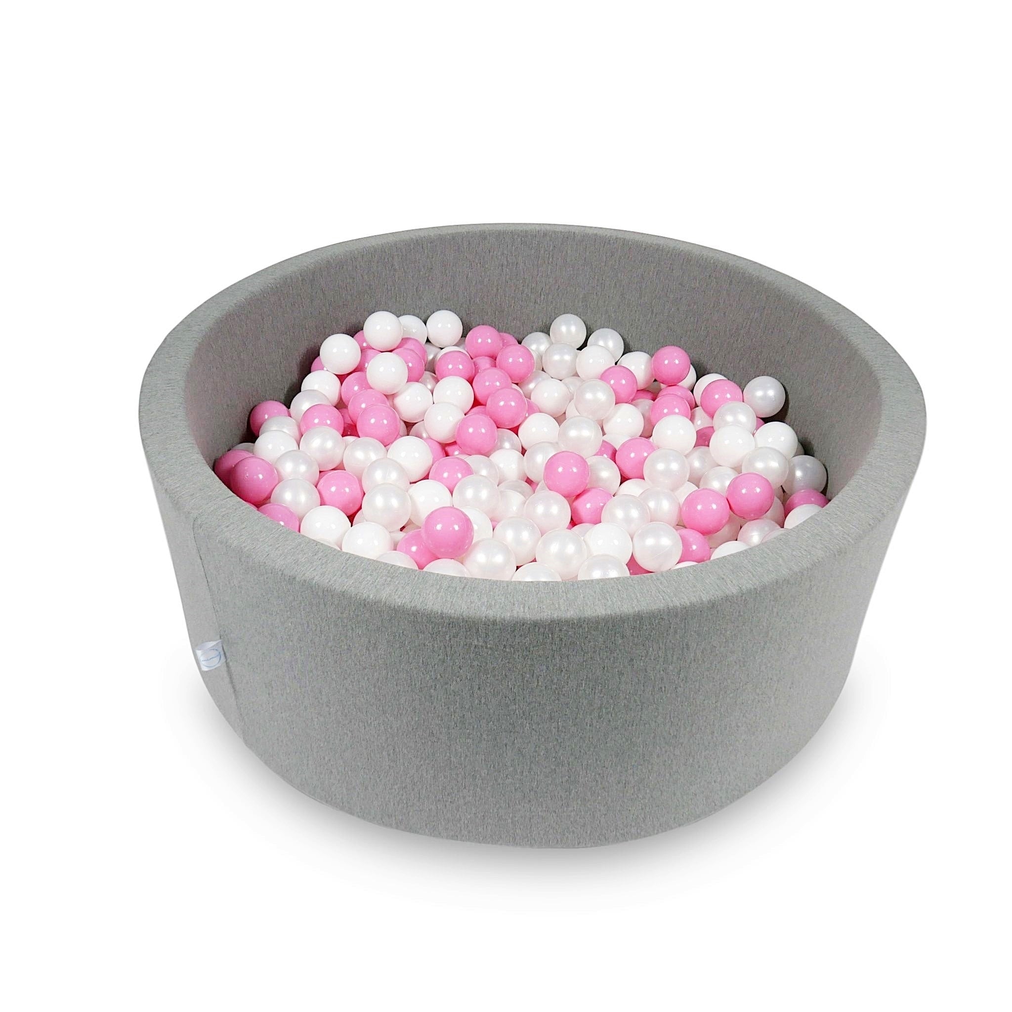 Gray ball pit 110x40 cm with 500 balls