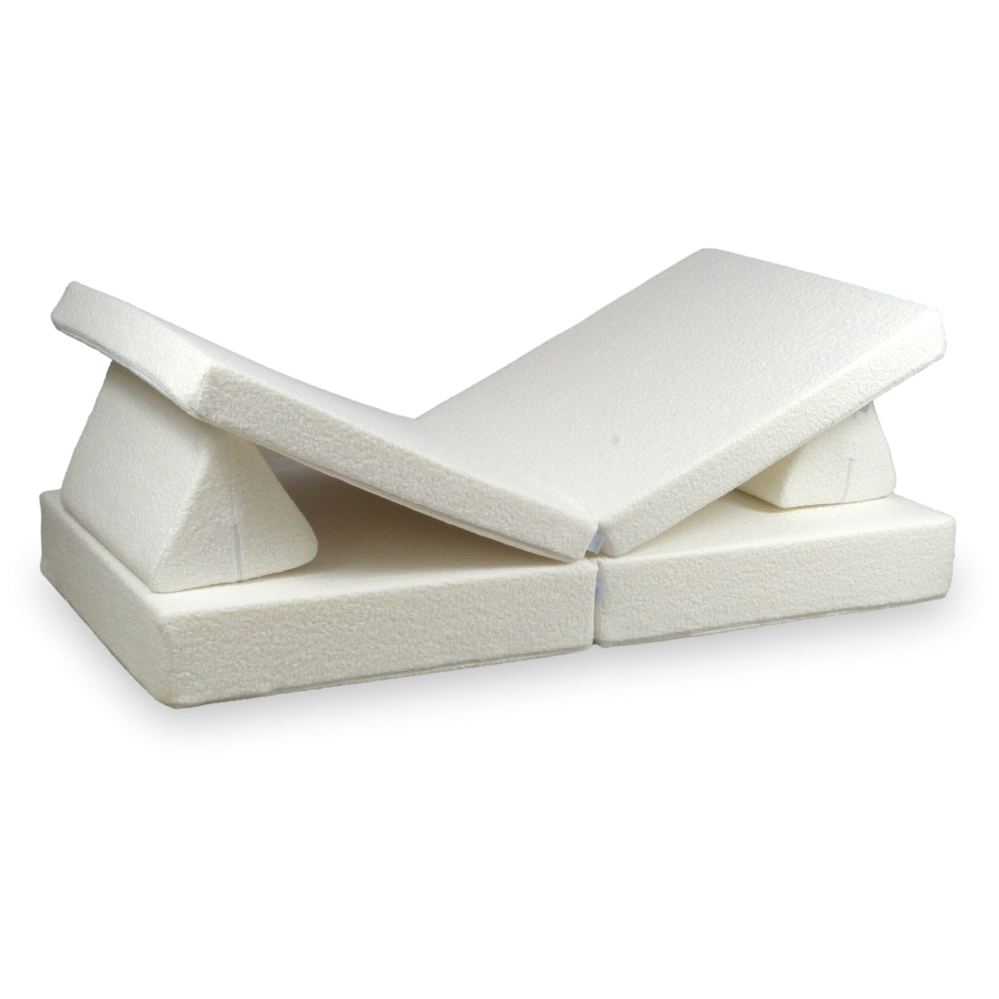 Montessori Play Sofa Deluxe White