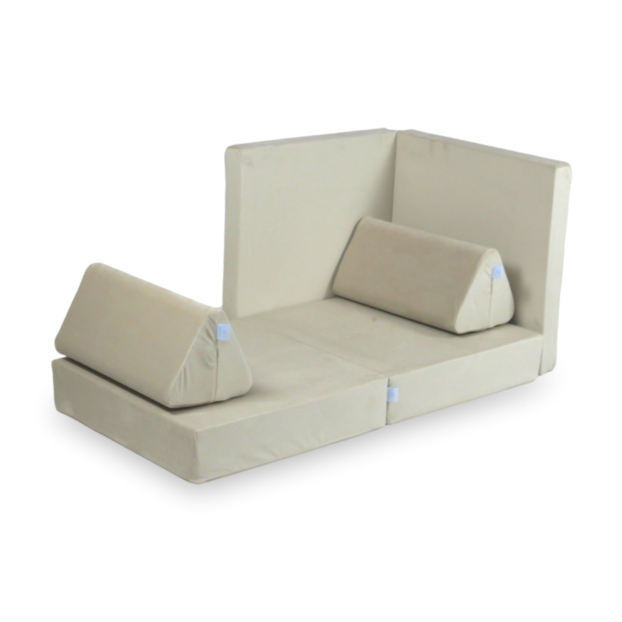 Montessori Mini Play Sofa Standard in velvet