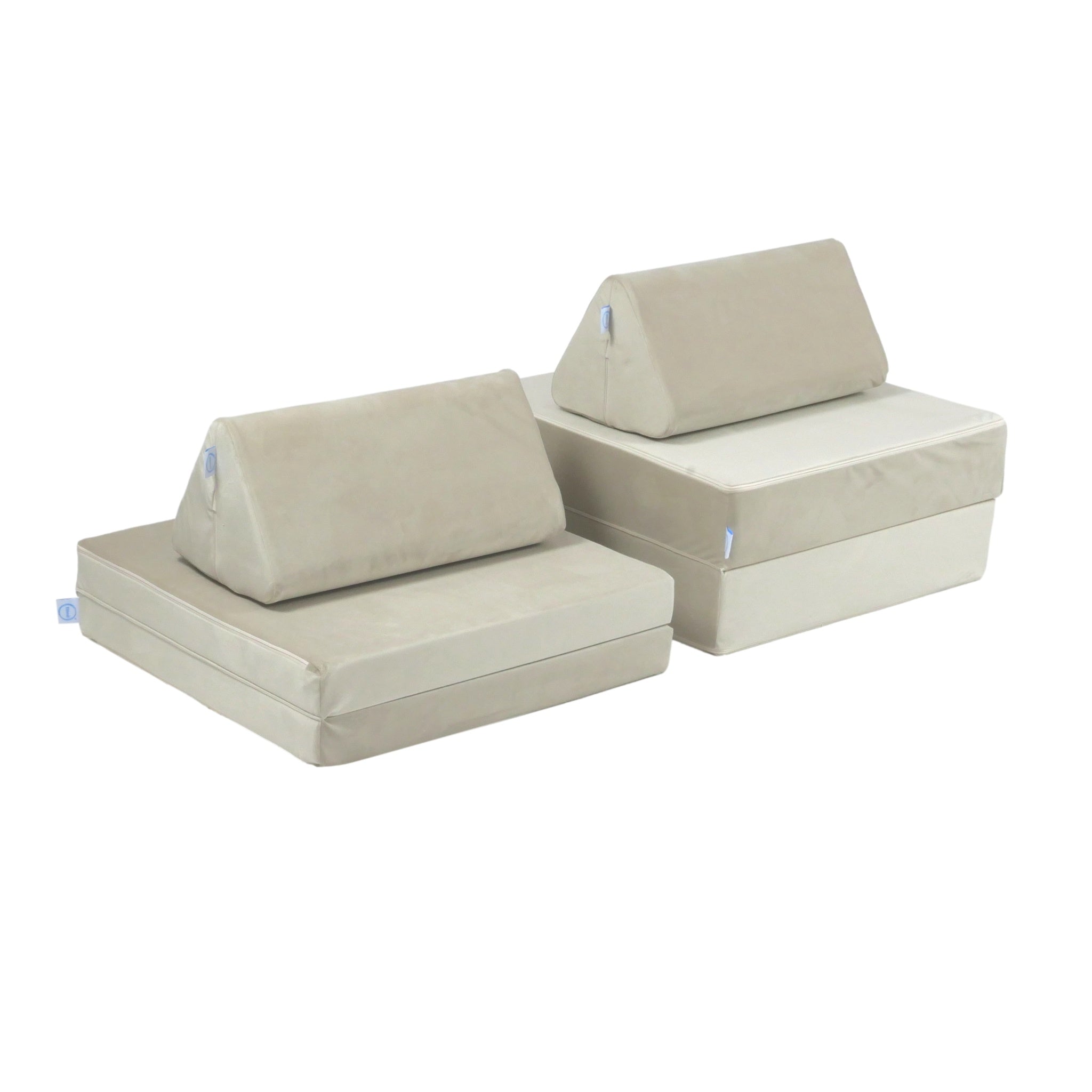 Montessori Mini Play Sofa Standard in velvet