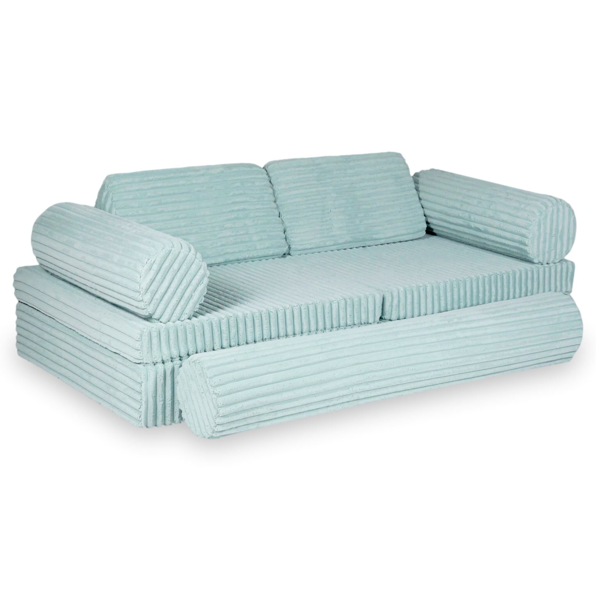 Montessori Play Sofa Deluxe in waffle