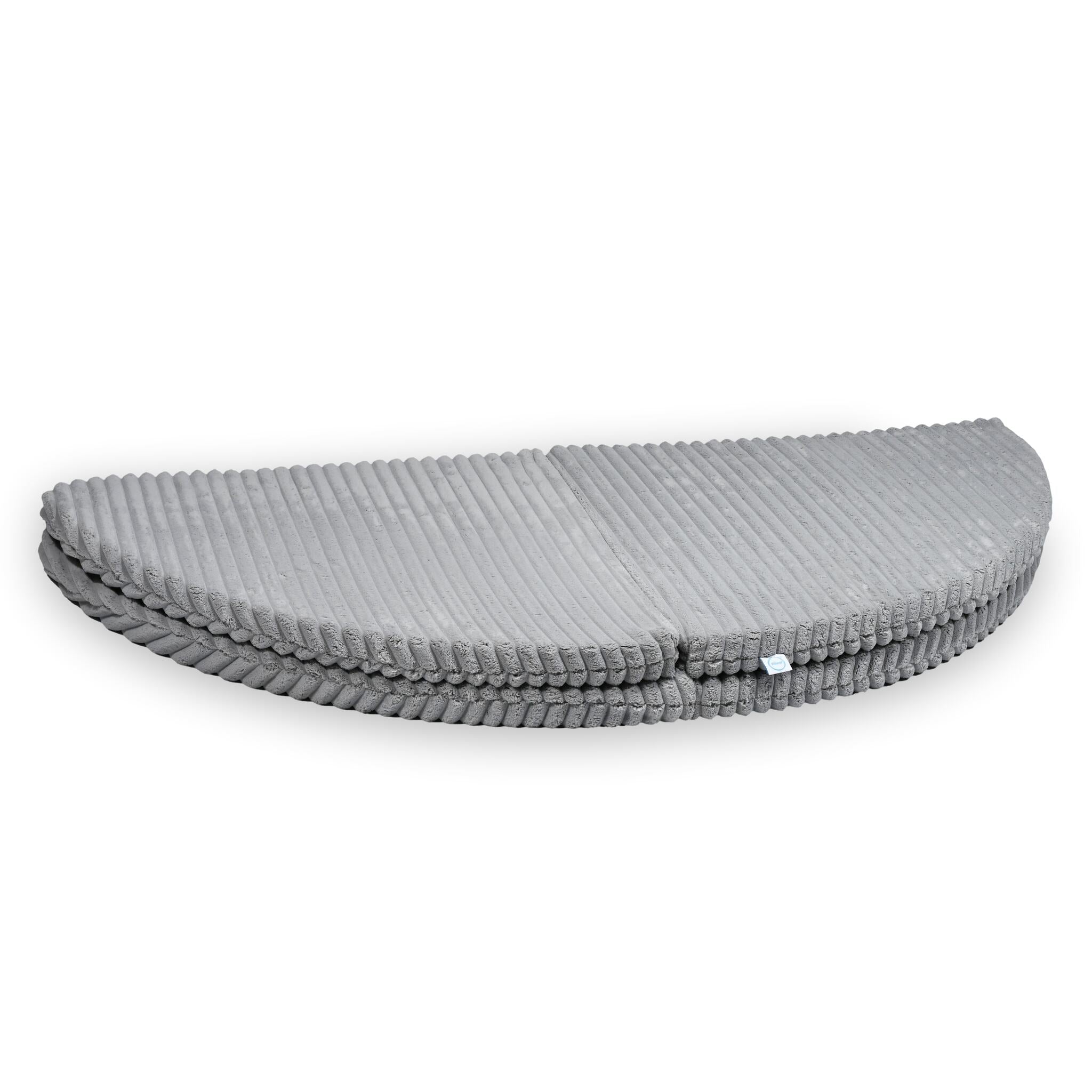 Round baby play mat 160cm in embossed fabric