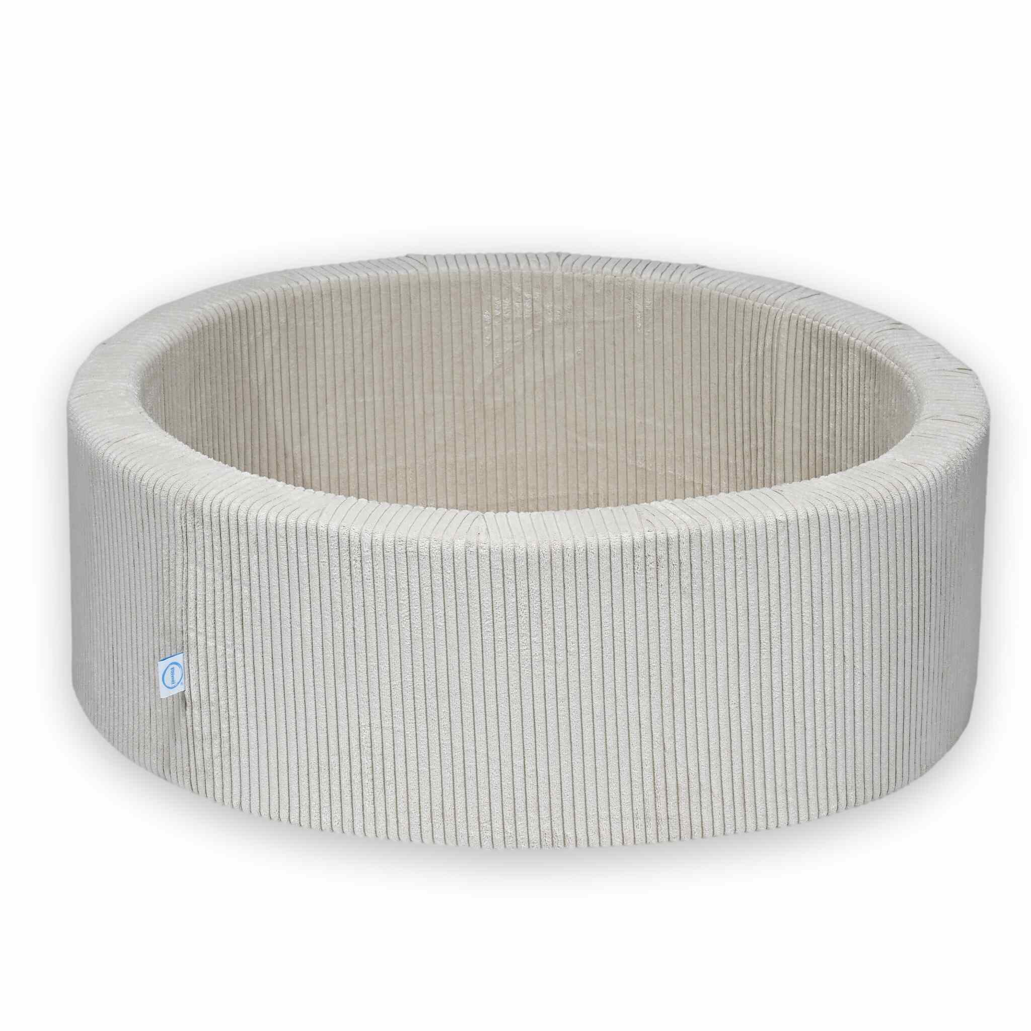 Ball Pit 90x30 Corduroy Beige without balls