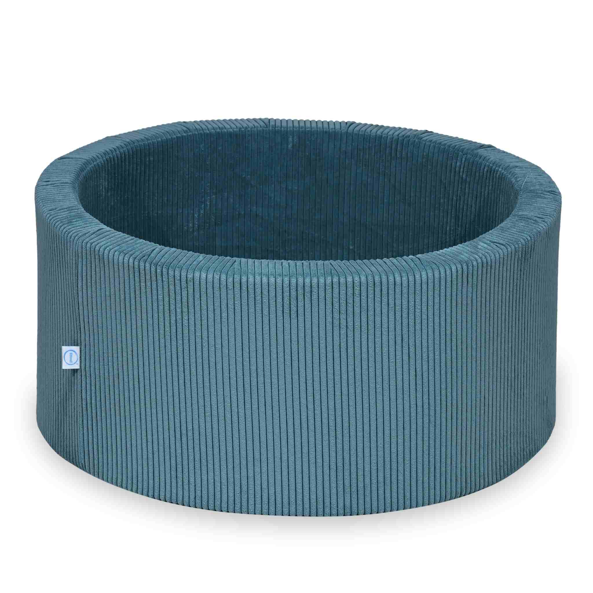 Ball Pit 90x40 Corduroy Blue without balls