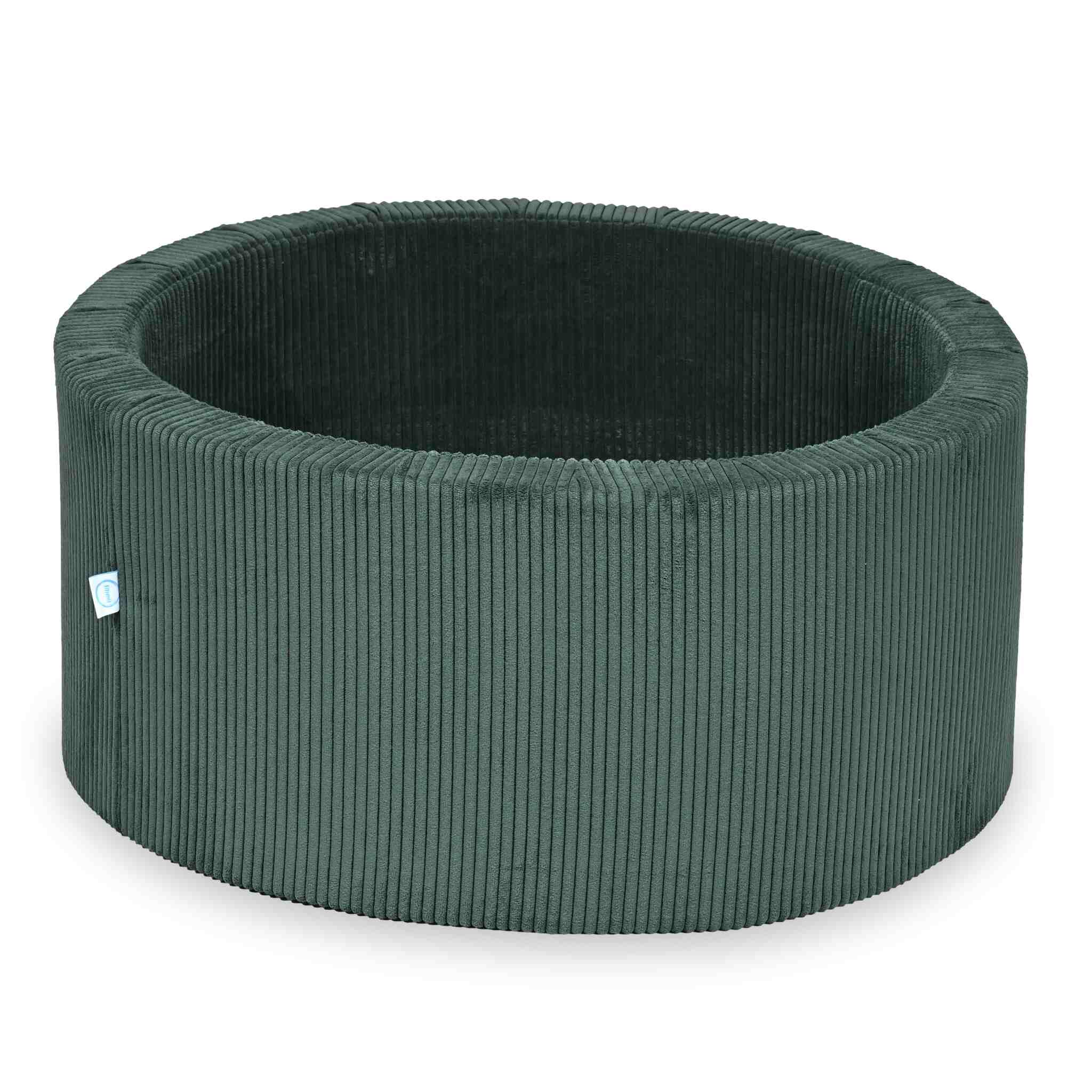 Ball Pit 90x40 Corduroy Green without balls