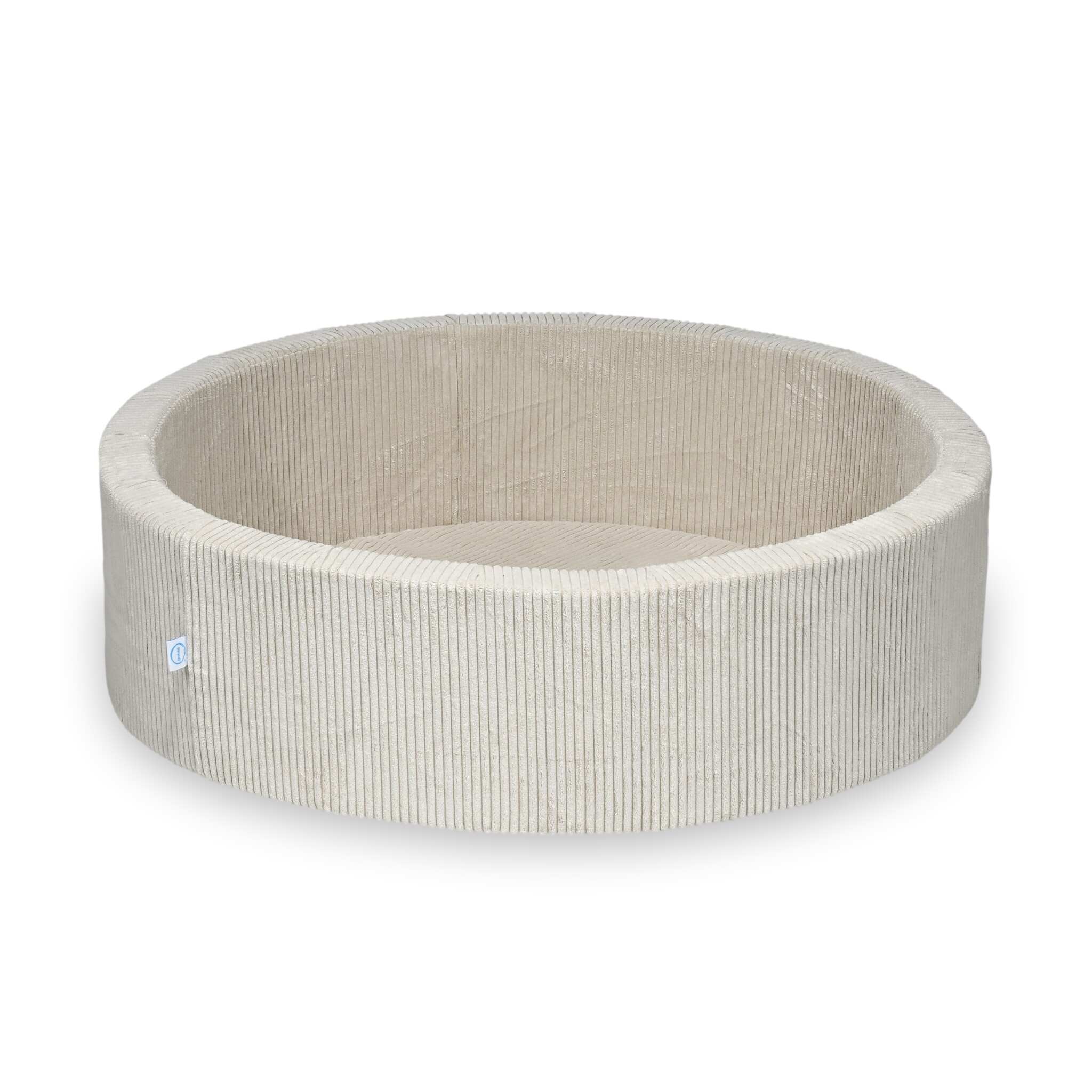 Ball Pit 110x30 Beige Corduroy without balls