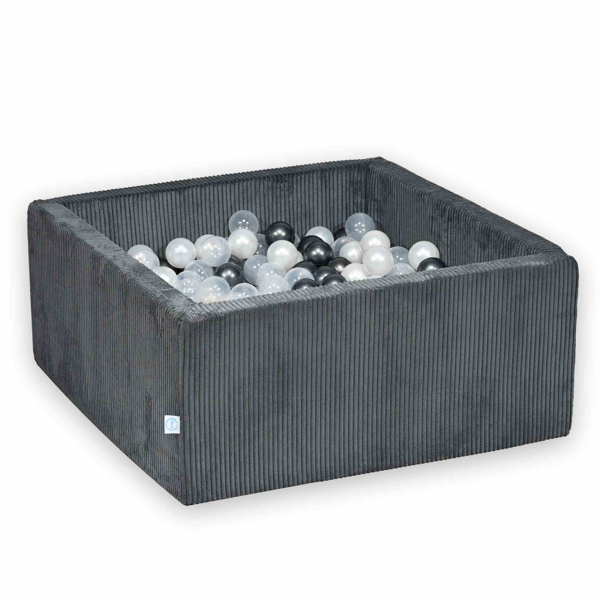 Corduroy ball pit