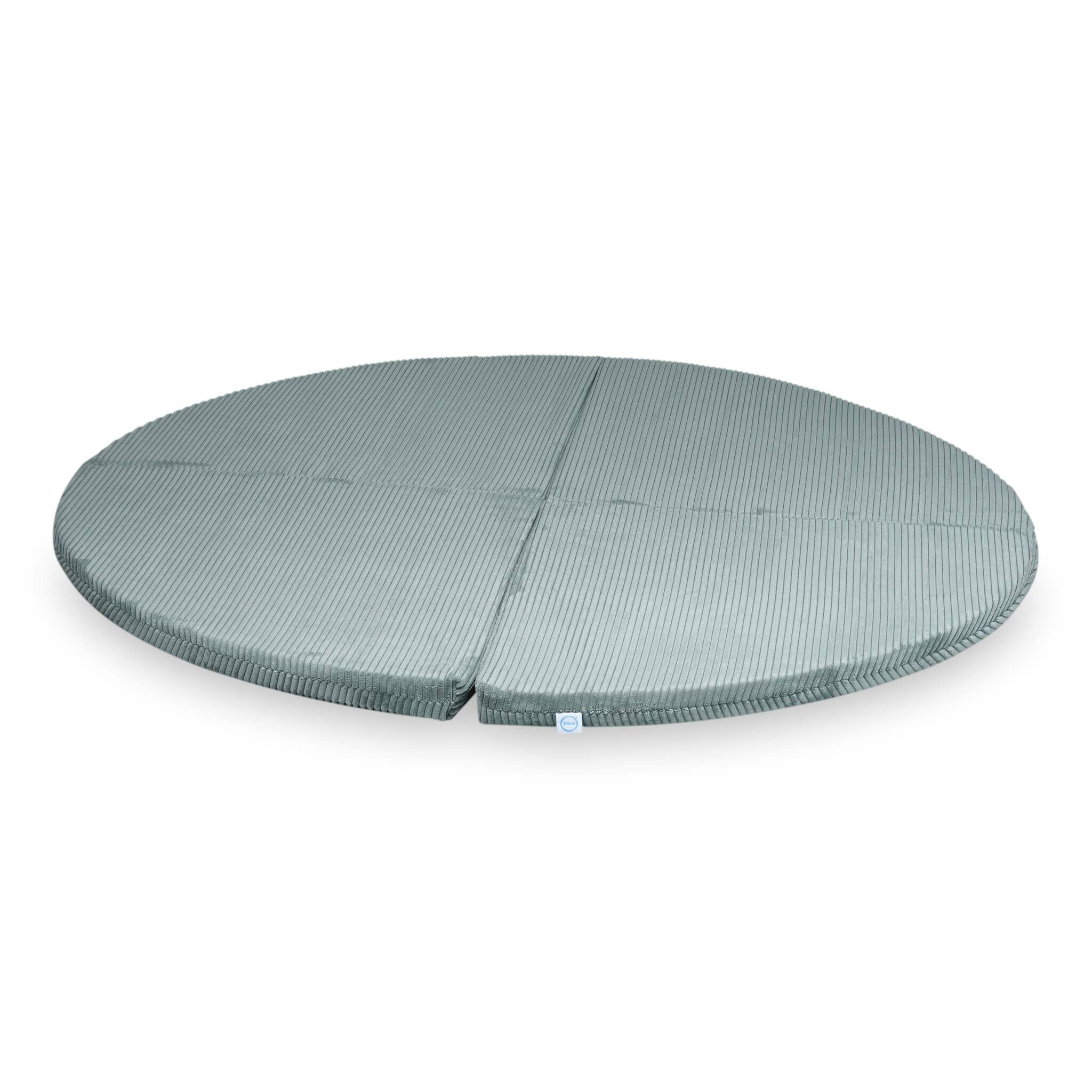160cm Play Mat for Baby, Round Foldable Corduroy