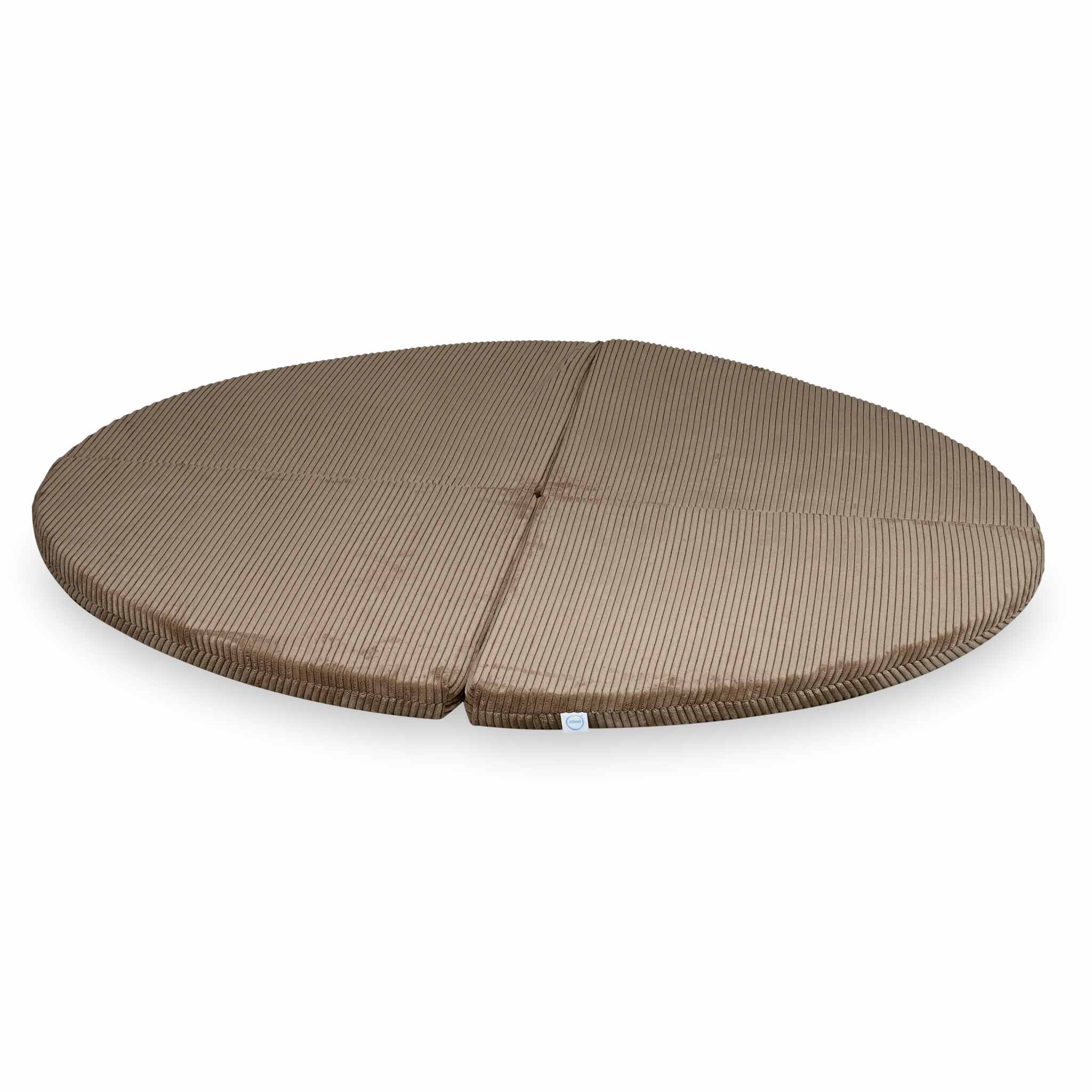 160cm Play Mat for Baby, Round Foldable Corduroy