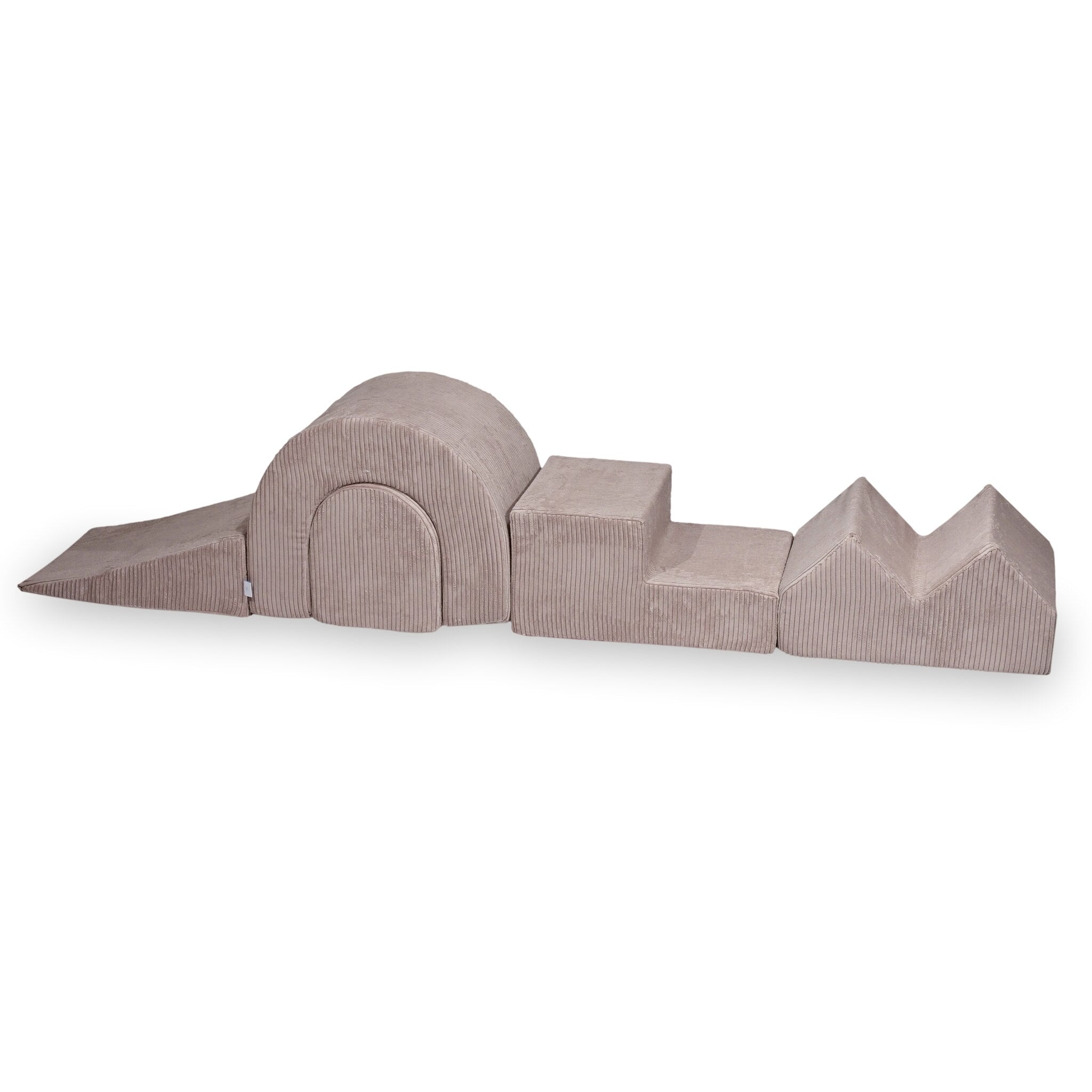 Corduroy velvet foam playground - 5 elements