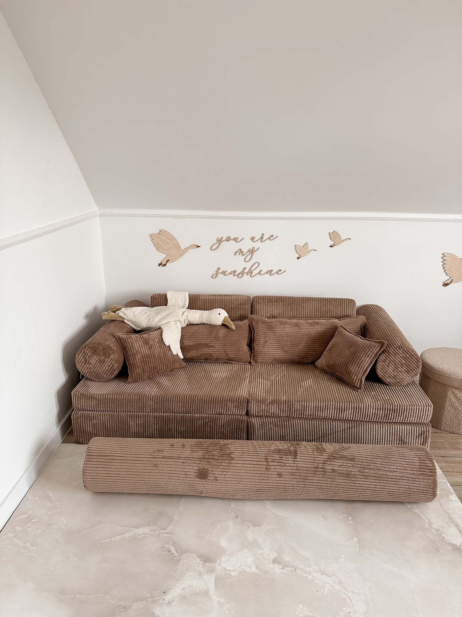 Montessori play sofa Luxury in Corduroy