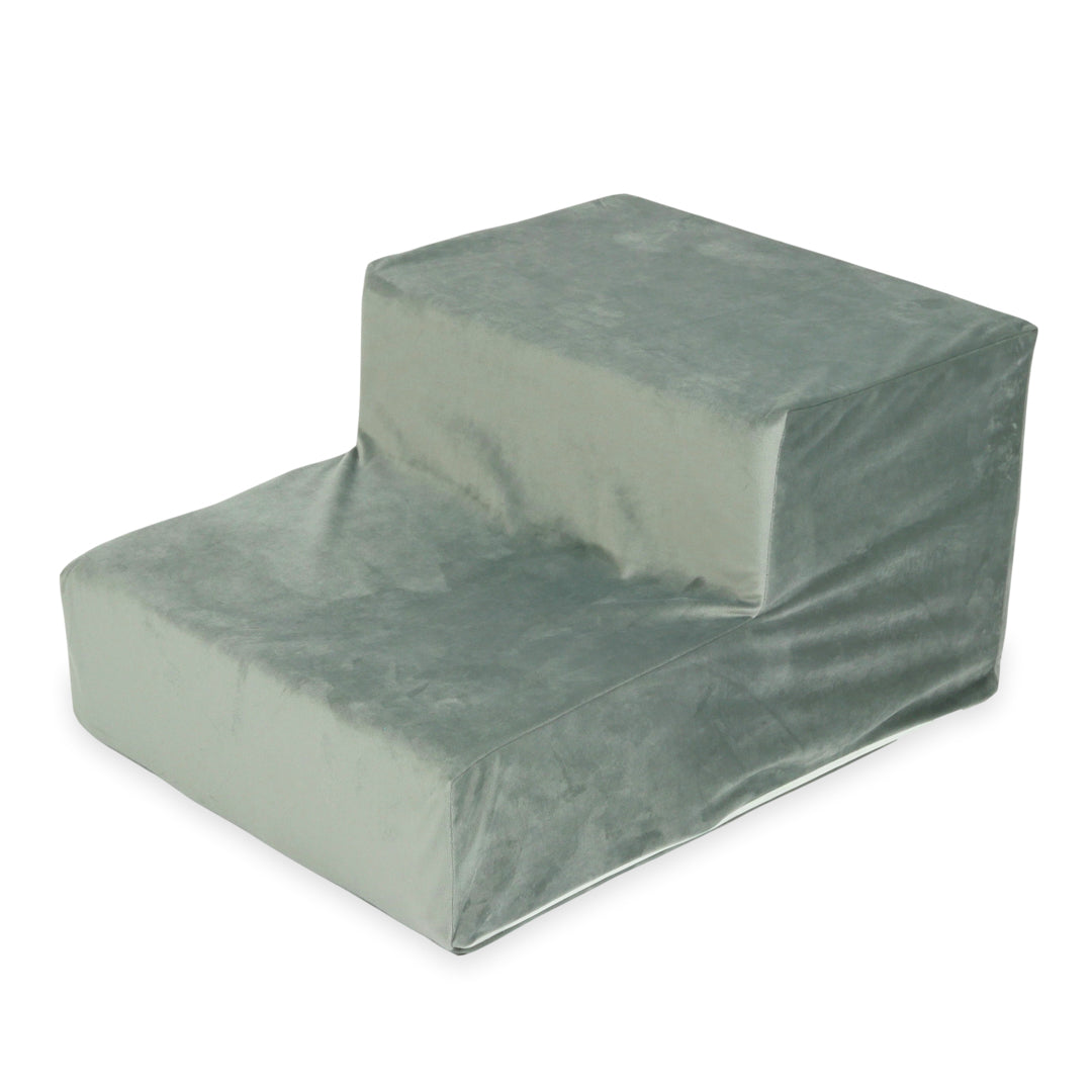Foam steps for velvet playground