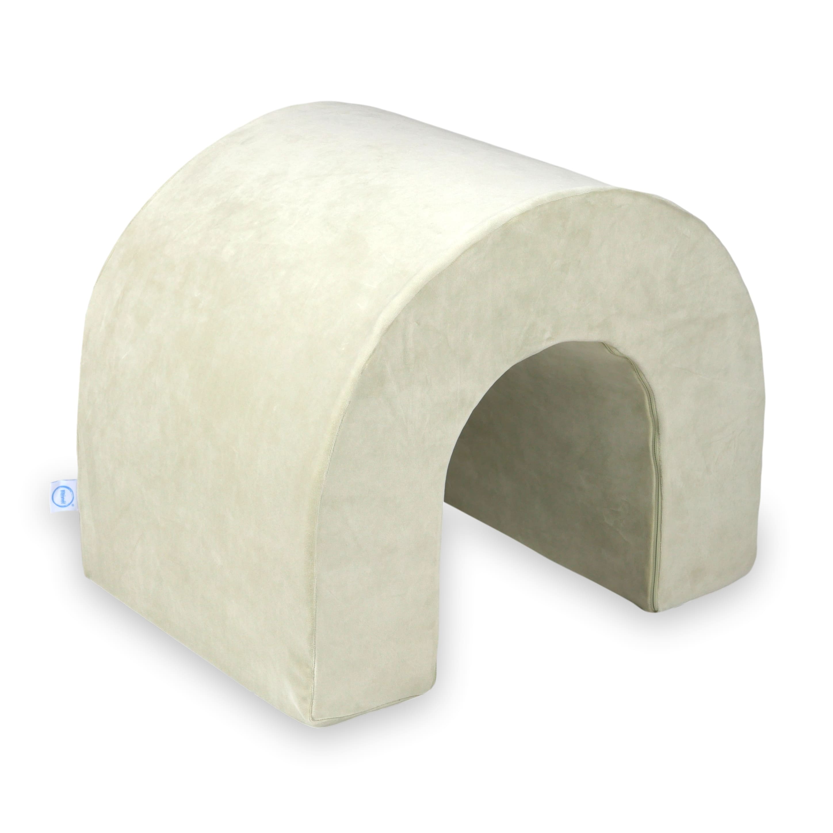 Foam tunnel for velvet soft playground