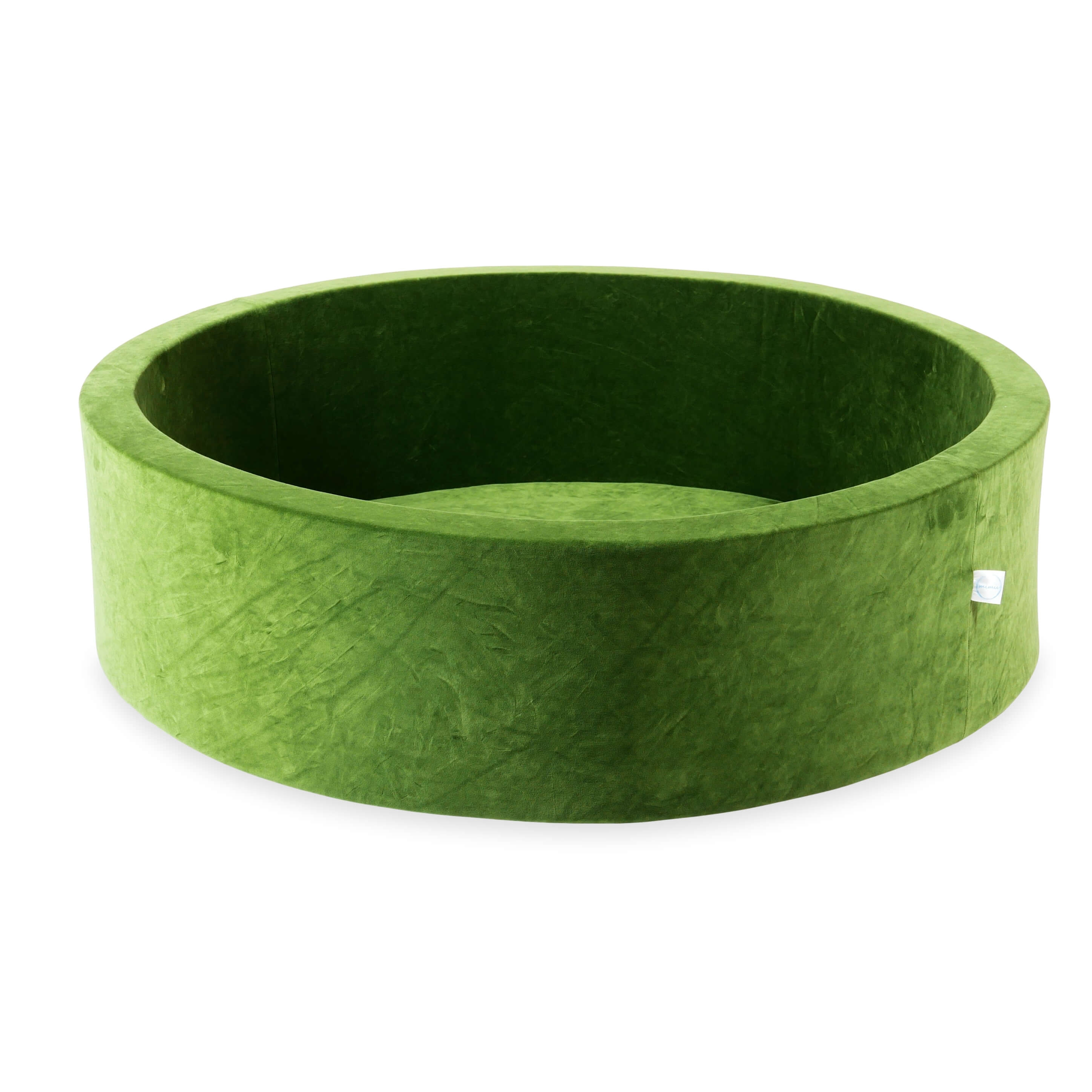 Ball Pit 110x30 Velvet Soft olive without balls